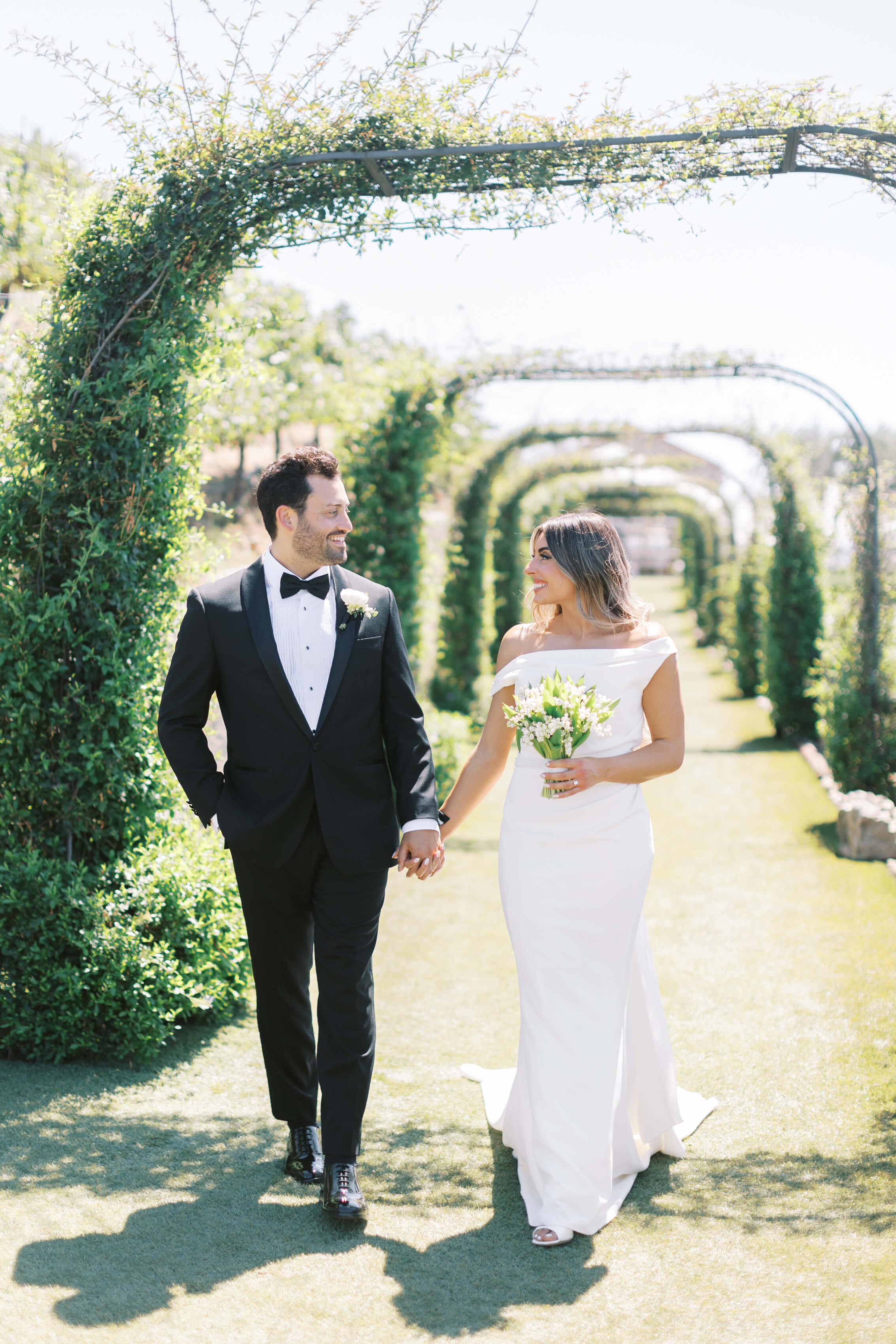 Cielo Farms Wedding Bride &amp; Groom Portrait