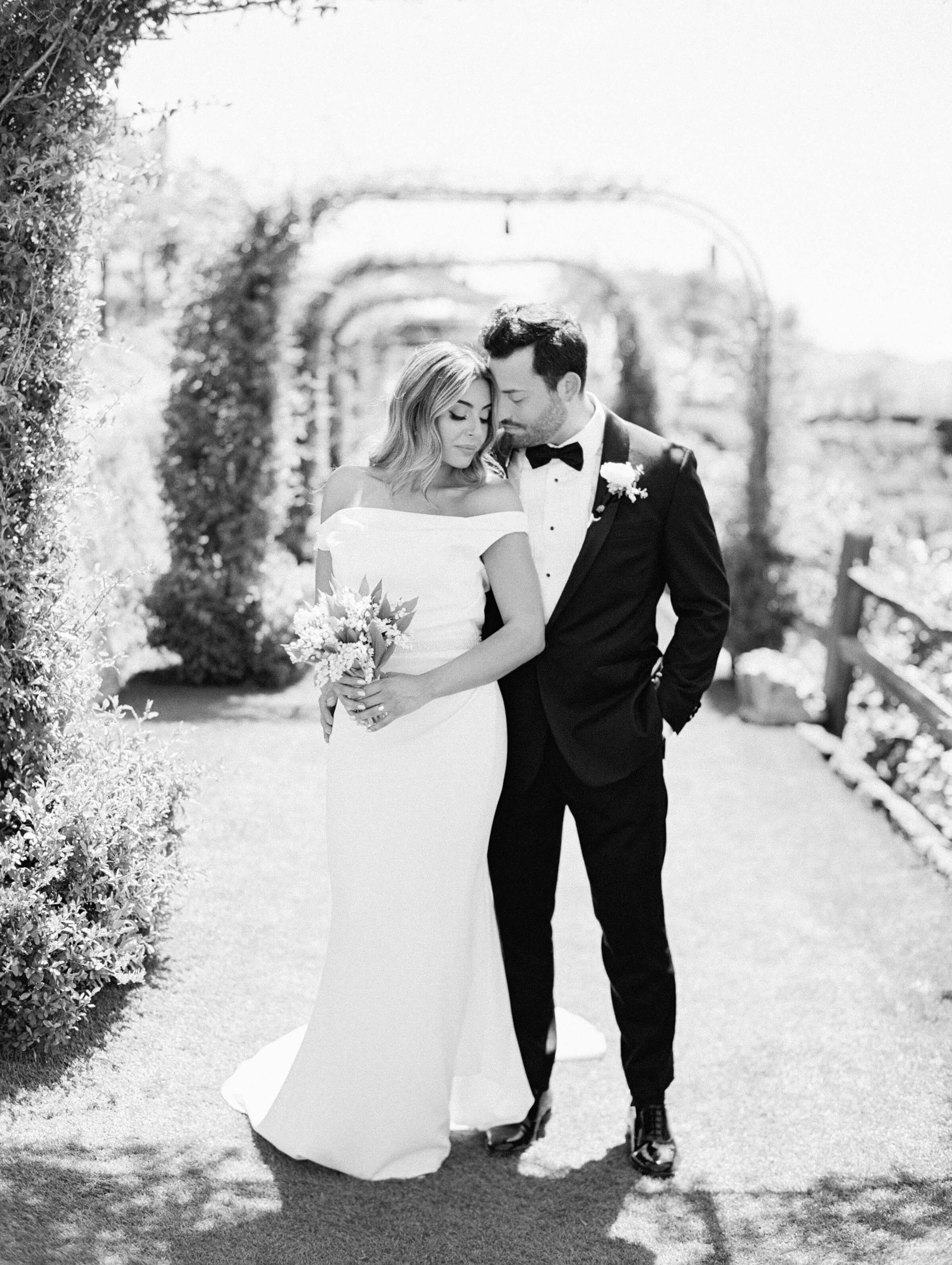 Cielo Farms Wedding Bride &amp; Groom Portrait