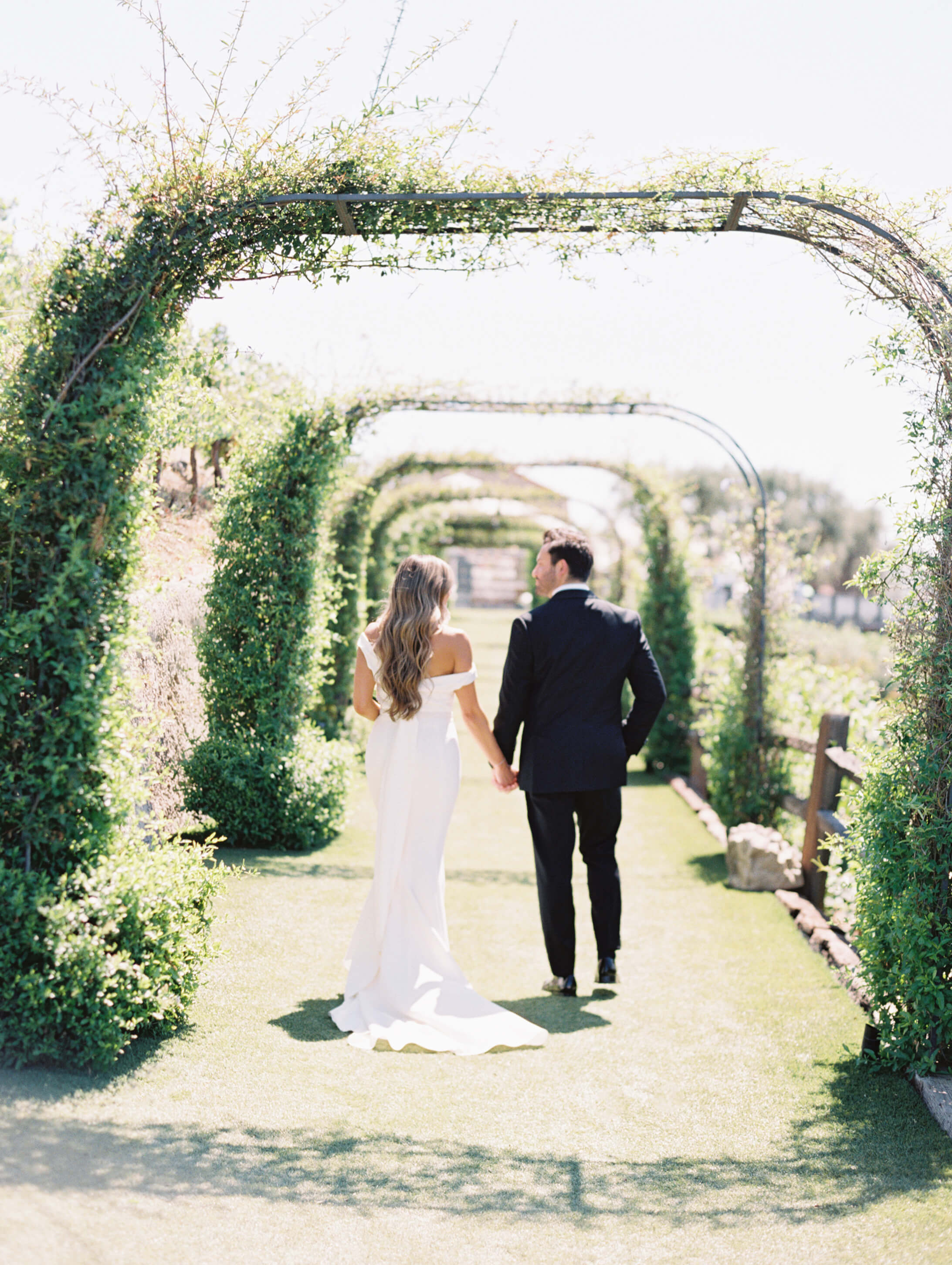 Cielo Farms Wedding Bride &amp; Groom Portrait