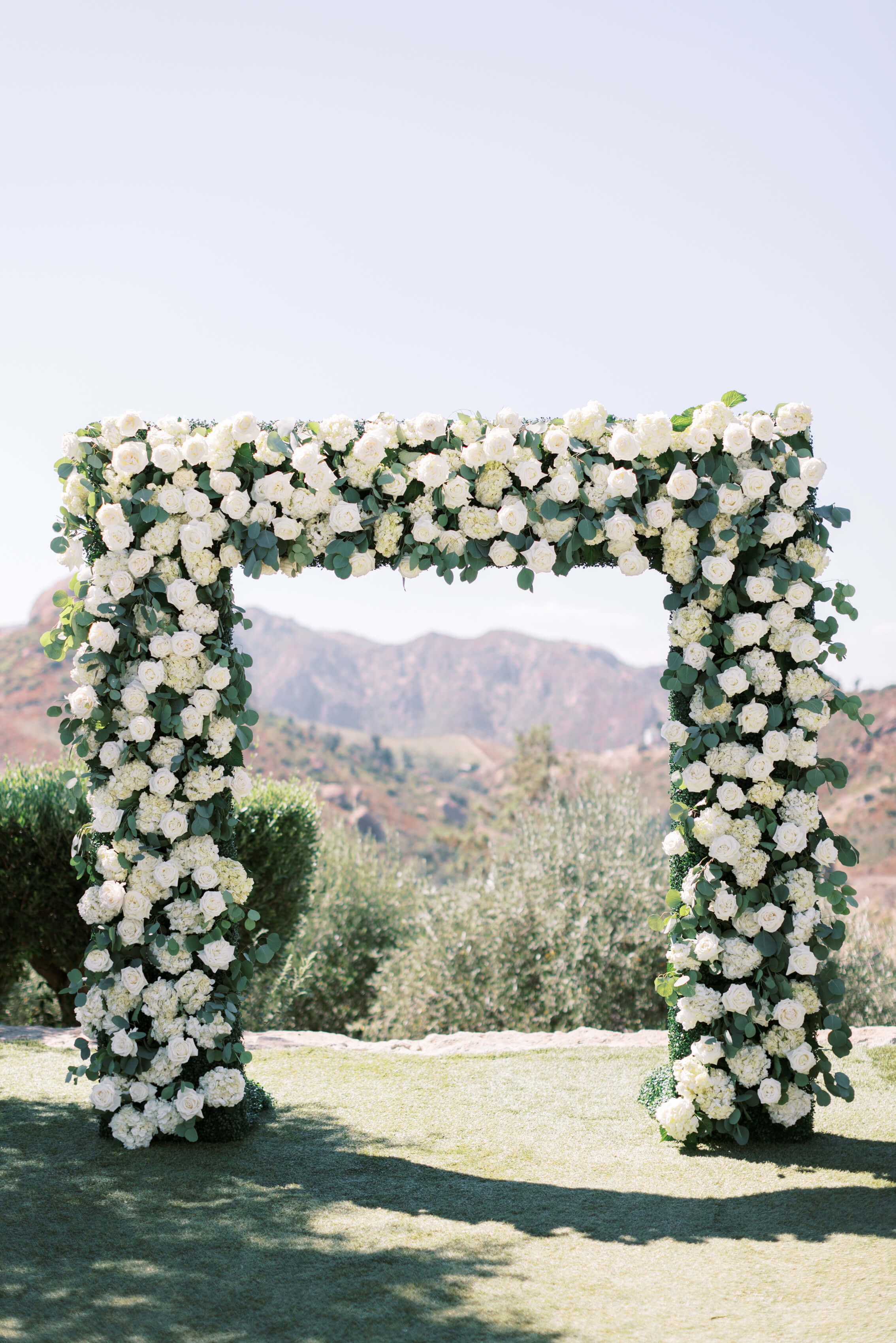 Cielo Farms Wedding Floral Arch