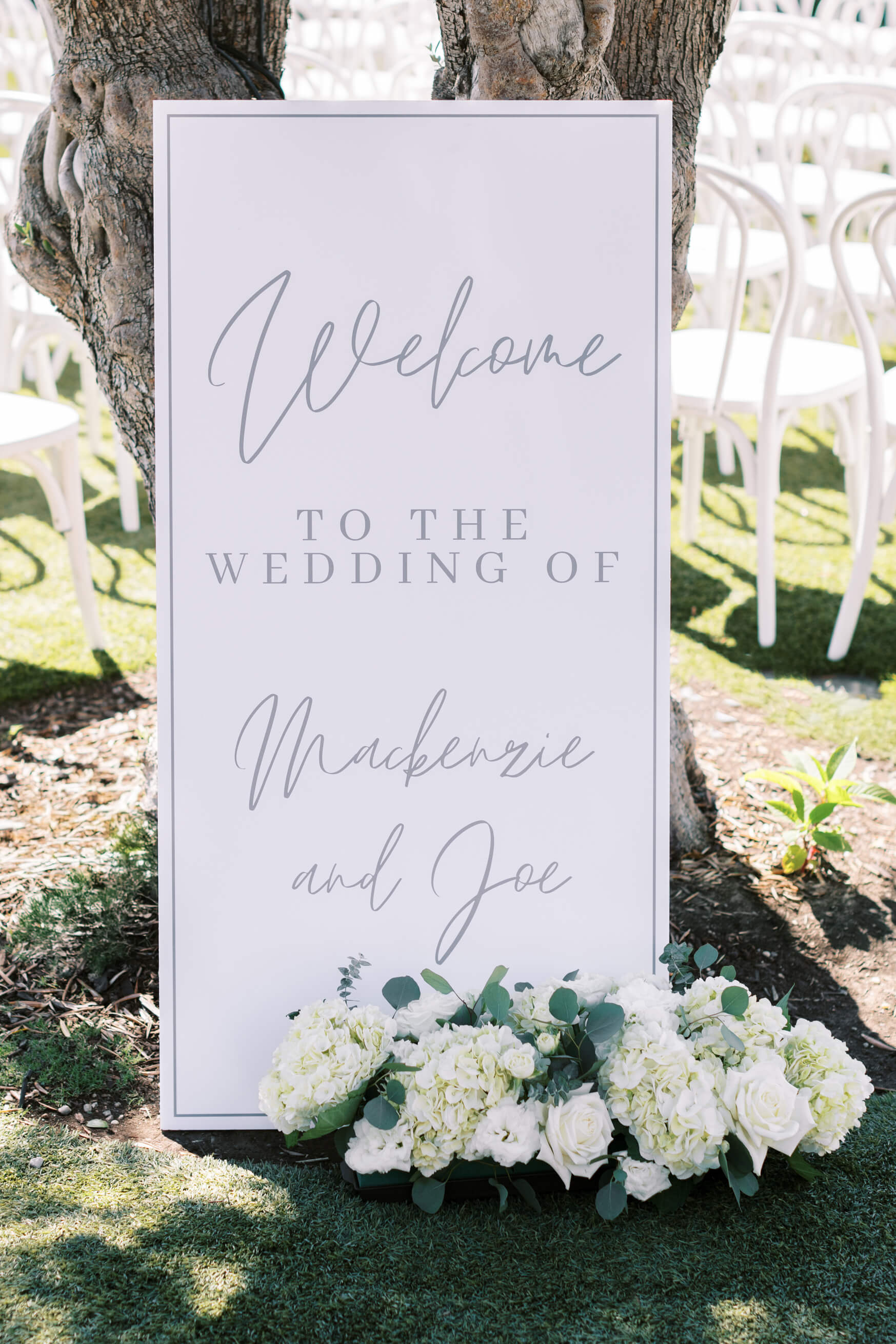 Cielo Farms Wedding Signage