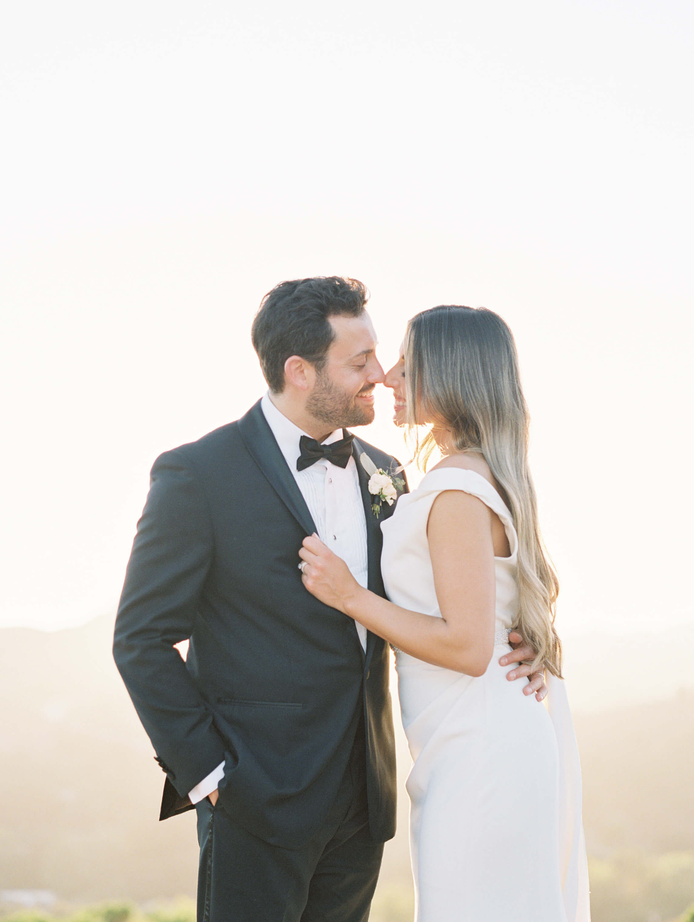 Cielo Farms Wedding Golden Hour Portrait