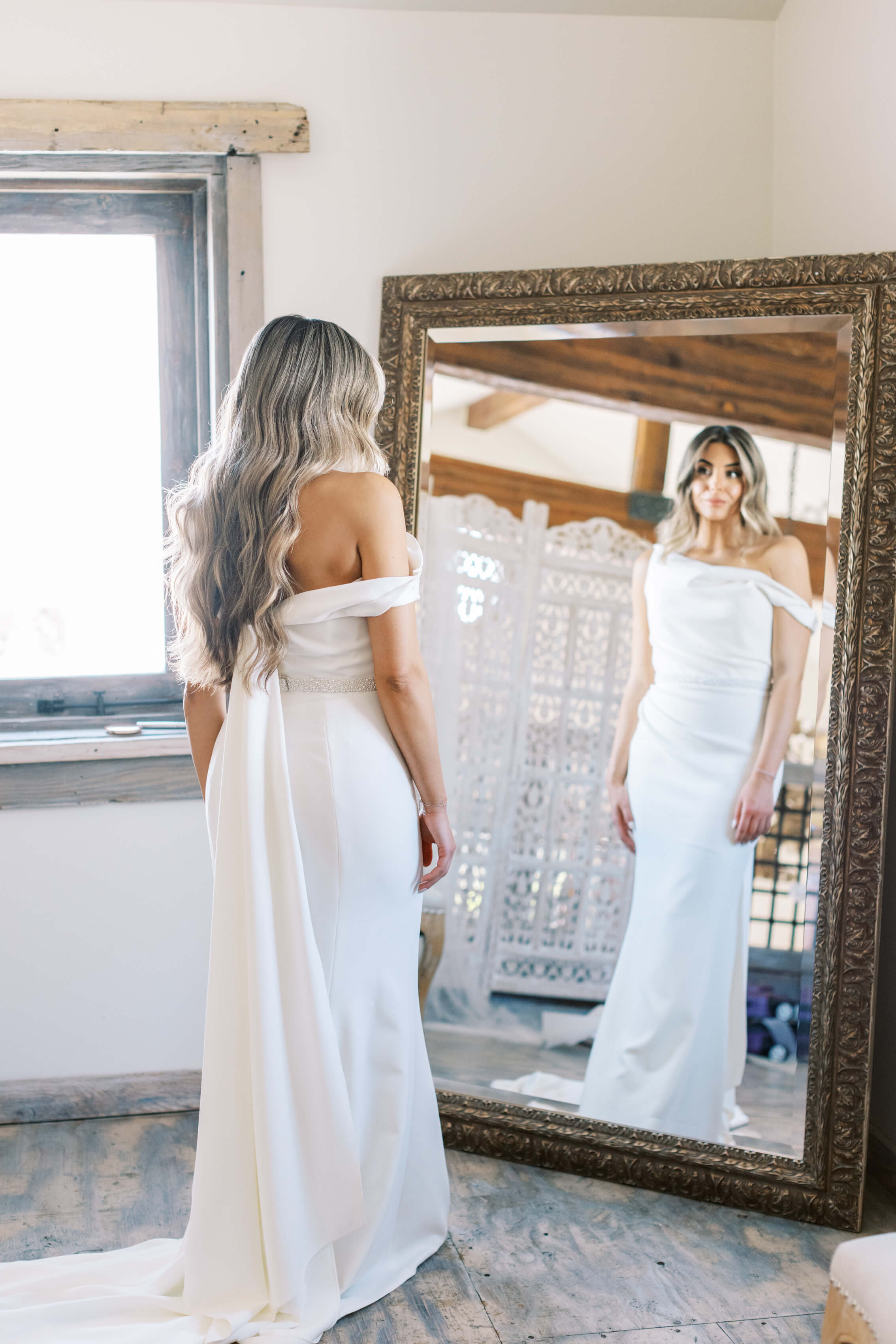 Cielo Farms Wedding Bride Getting Ready