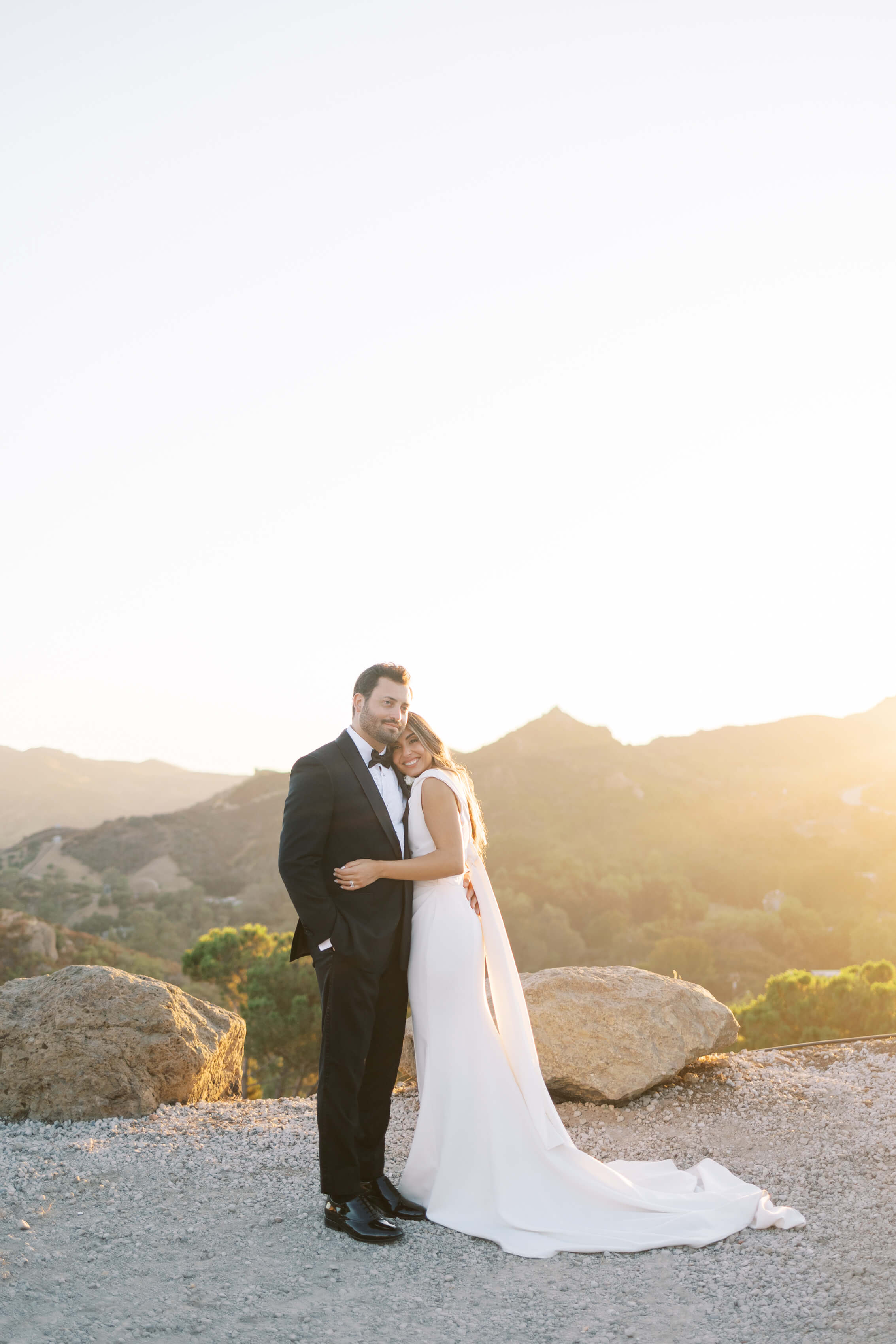 Cielo Farms Wedding Golden Hour