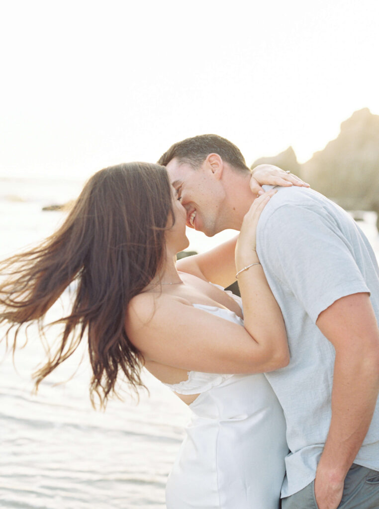 El Matador Beach Engagement Session - Sammy & Dean -Copyright - Lisa Leanne Photography