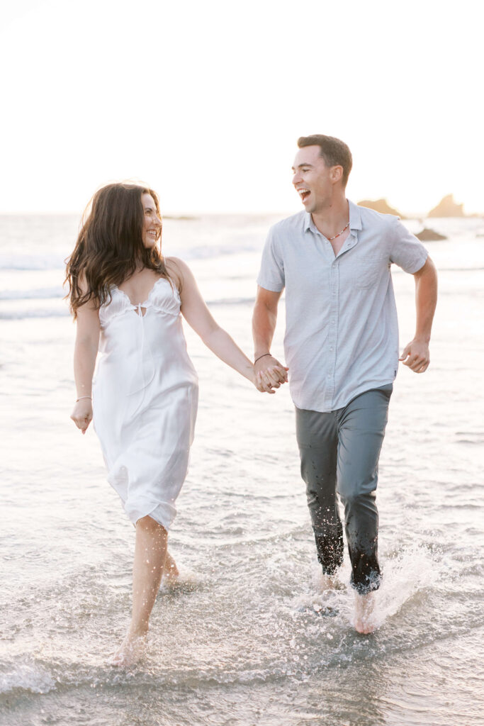 El Matador Beach Engagement at Golden Hour - Sammy & Dean -Copyright - Lisa Leanne Photography