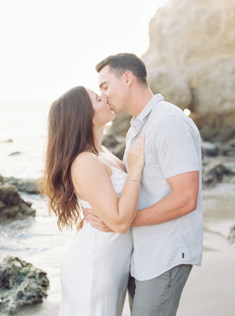 El Matador Beach Engagement Session - Sammy & Dean -Copyright - Lisa Leanne Photography