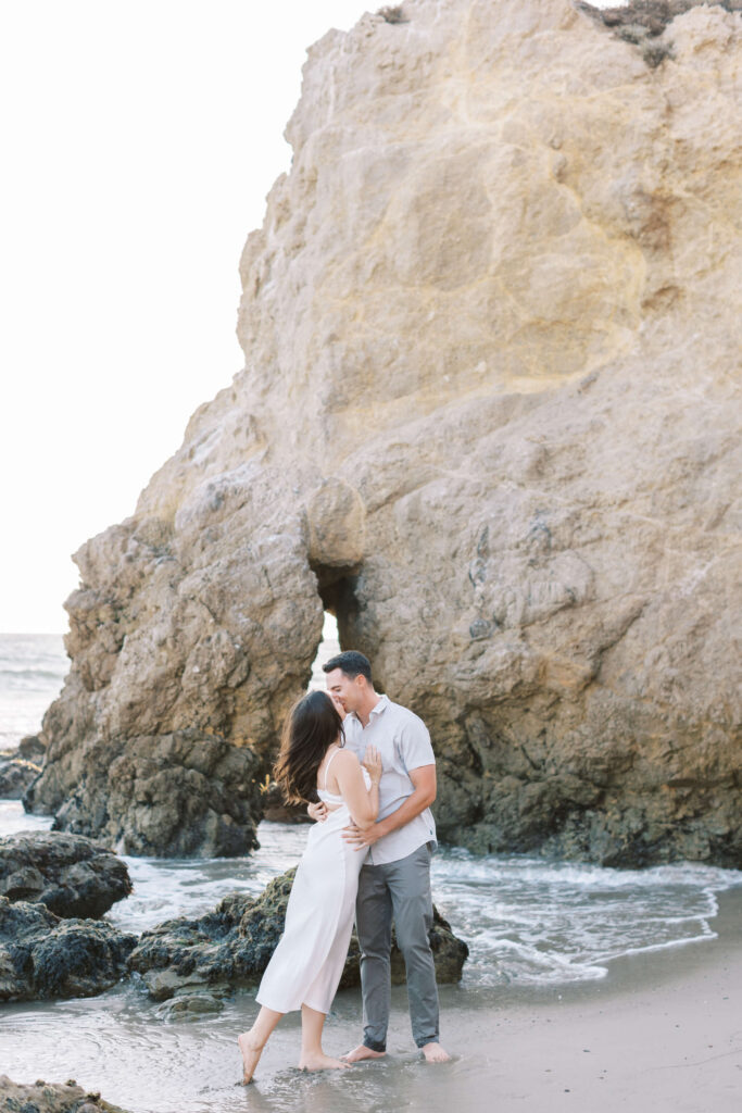 El Matador Beach Engagement Session - Sammy & Dean -Copyright - Lisa Leanne Photography