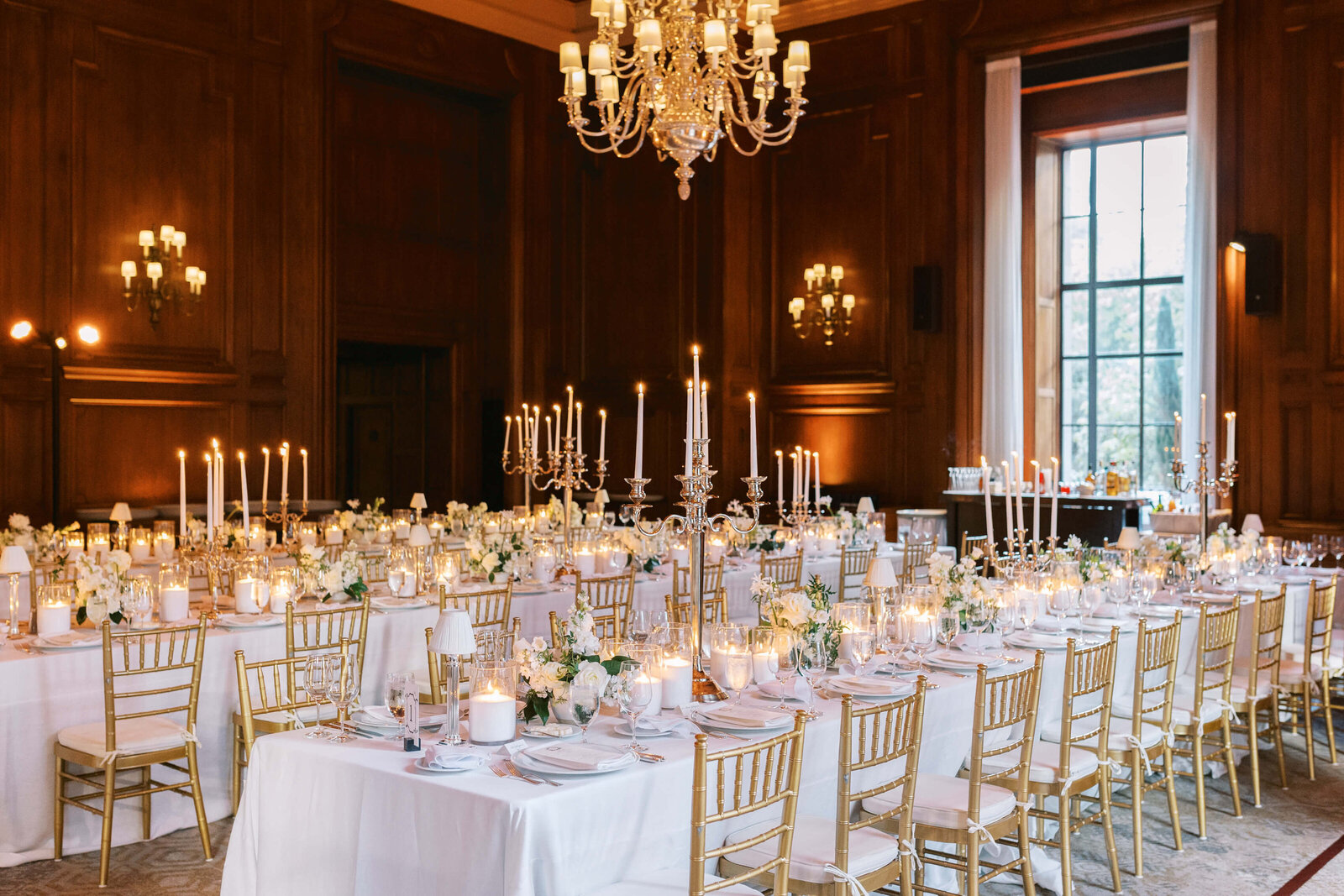 California Club Reception Tables