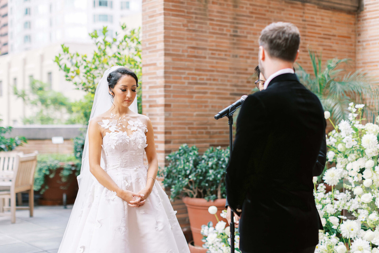 Los Angeles Rooftop Wedding Ceremony