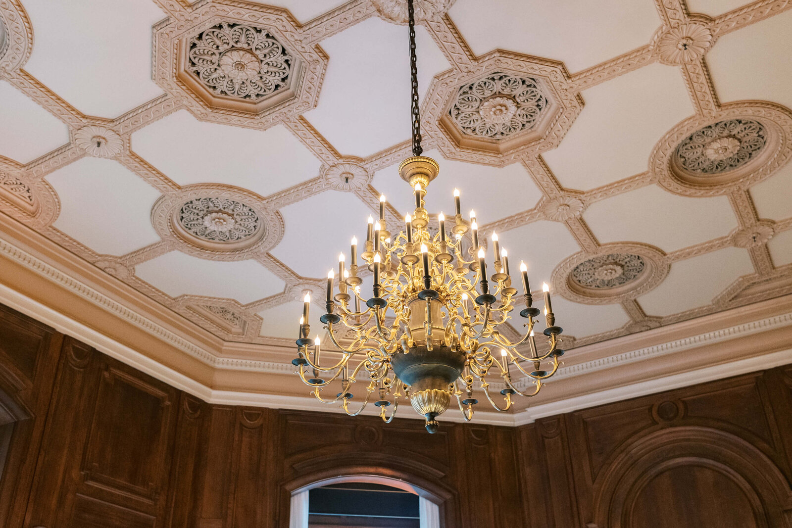 California Club Ballroom Ceiling Detail