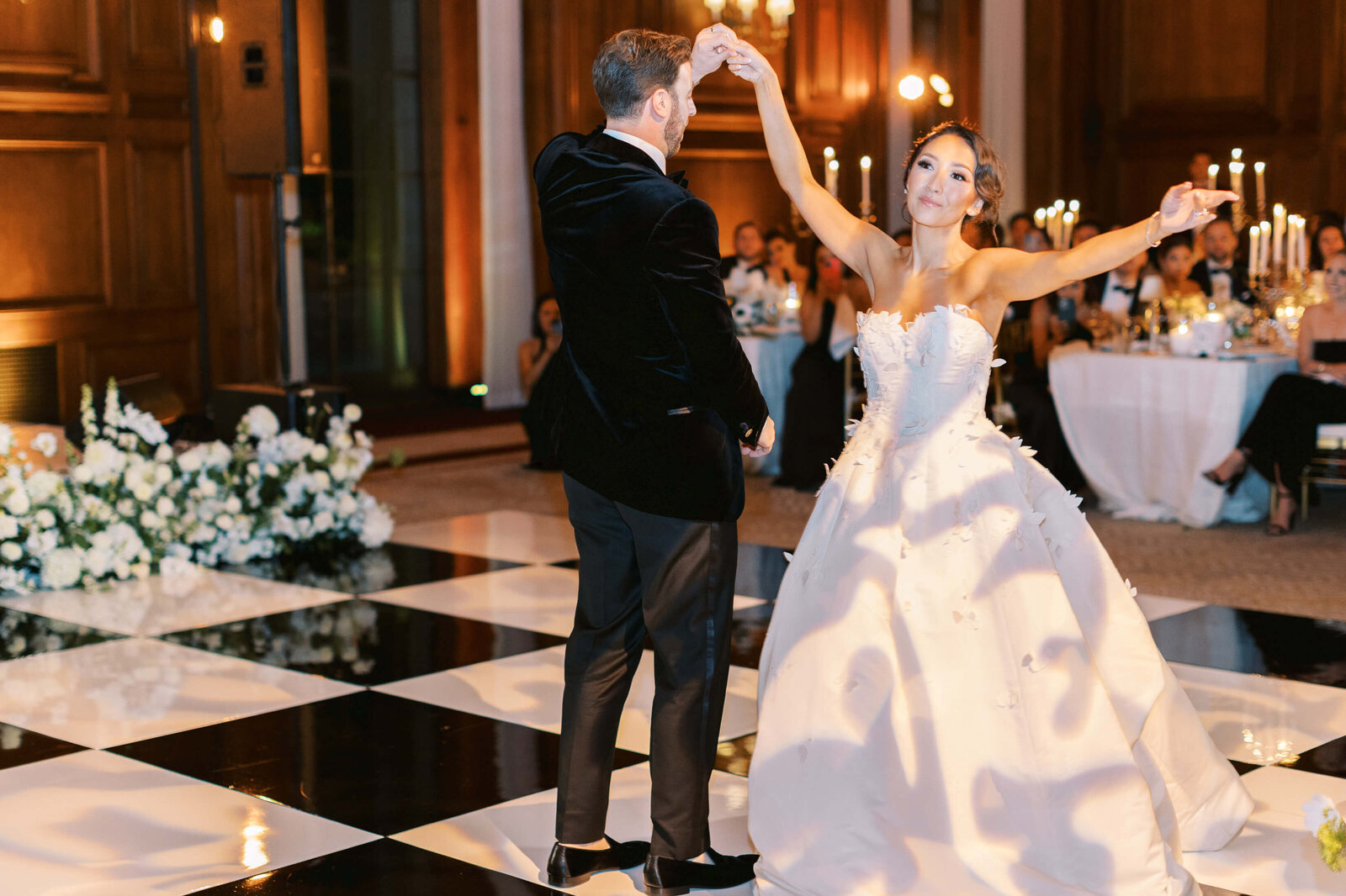 California Club Wedding Reception First Dance