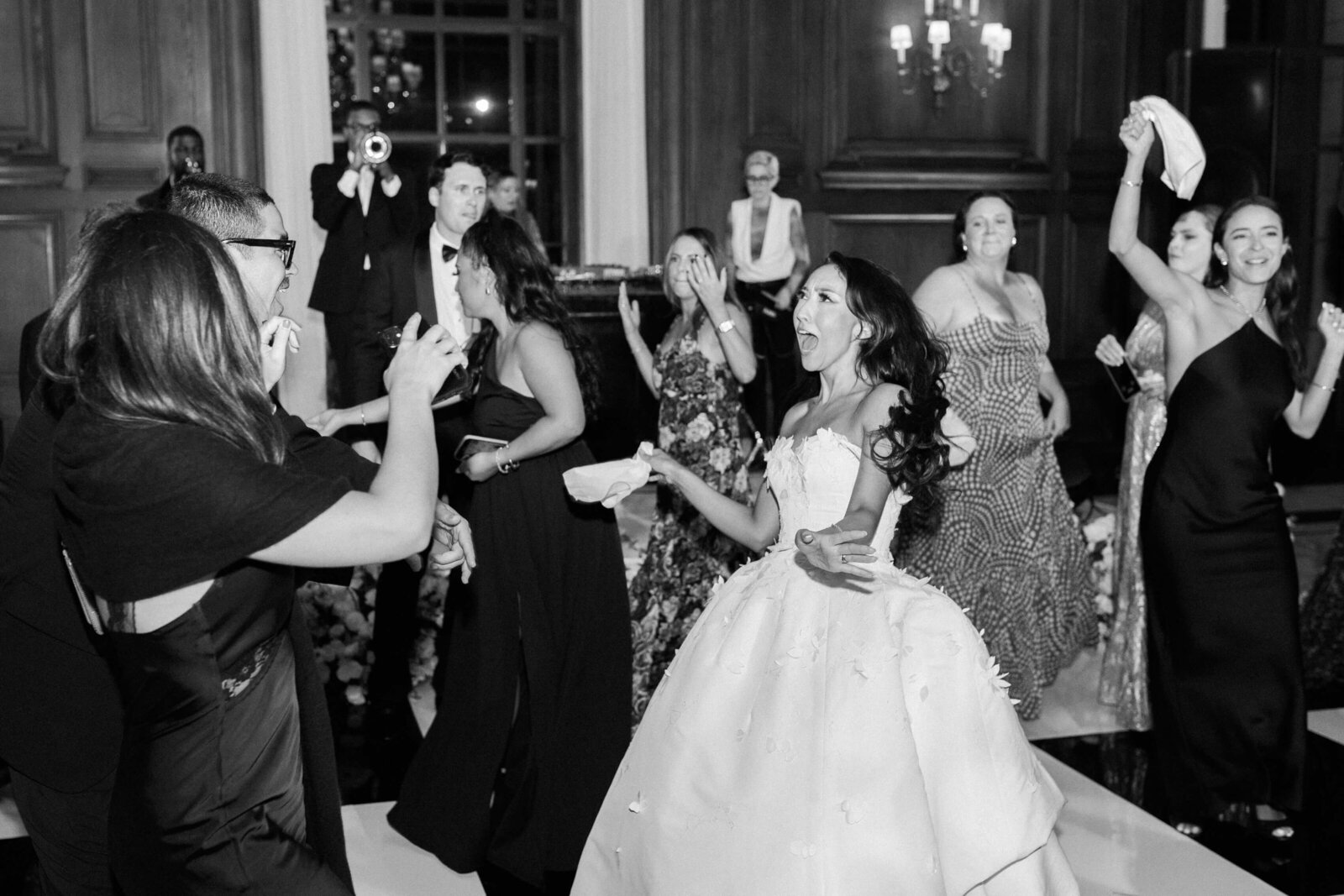 California Club Wedding Reception Dancing