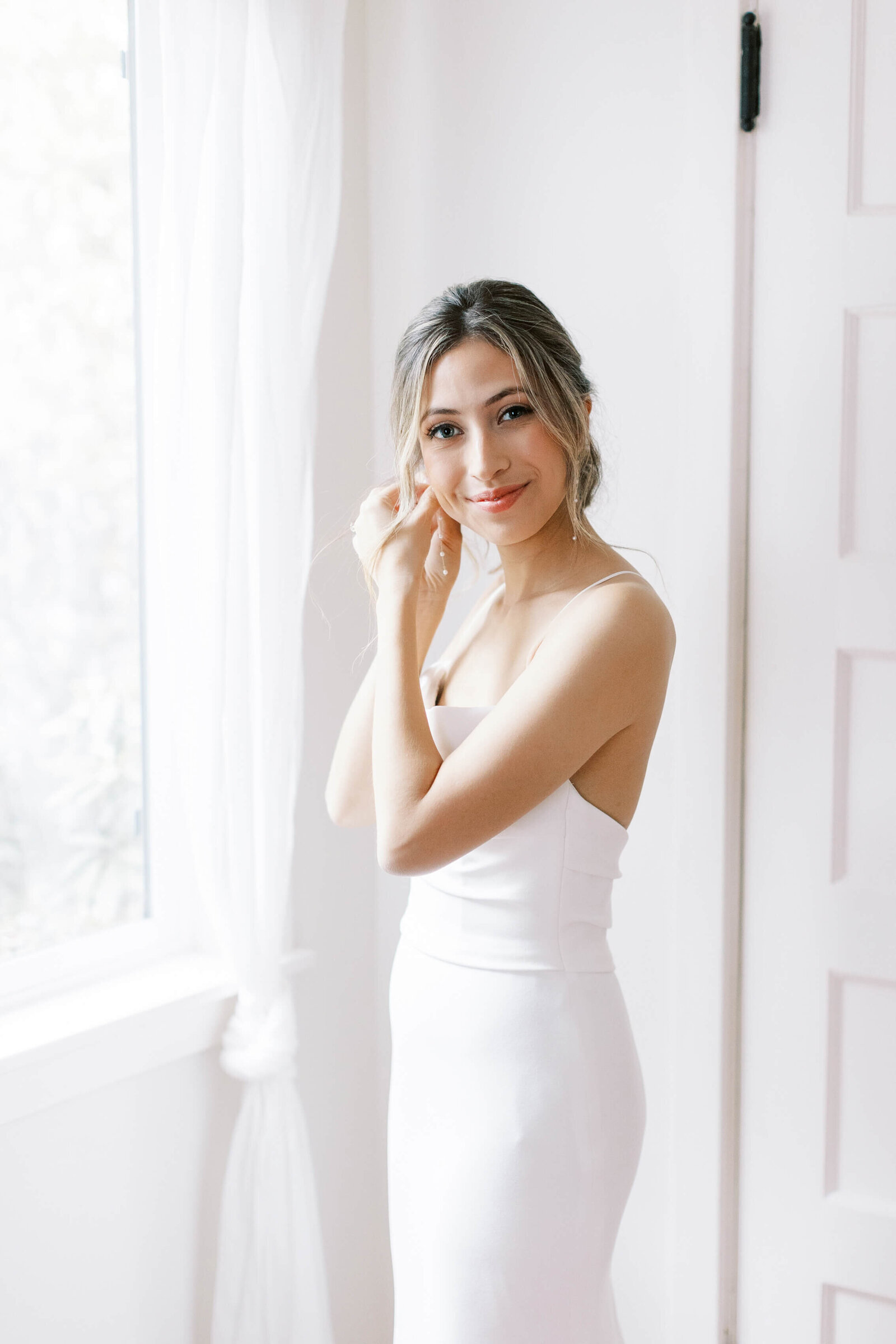 Santa Barbara Wedding Bride Getting Ready