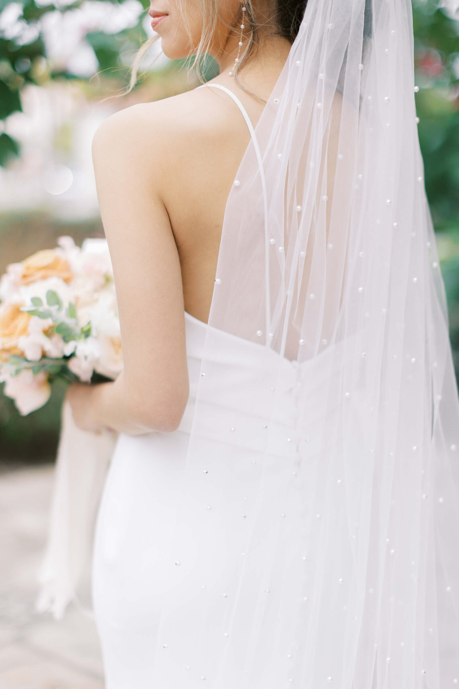 Santa Barbara Courthouse Bride Portrait
