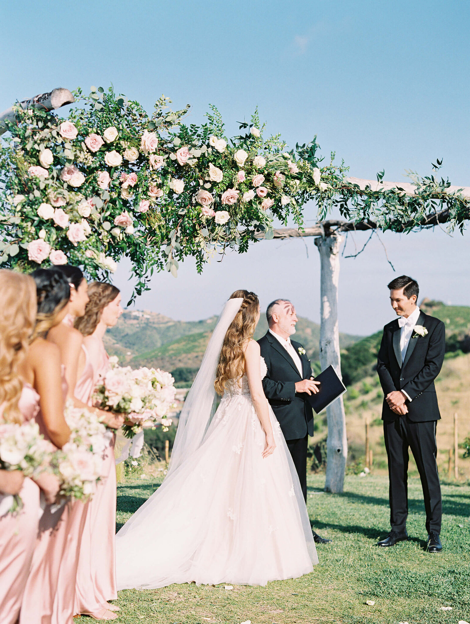 Saddlerock Ranch Wedding - Ceremony - Lisa Leanne Photography
