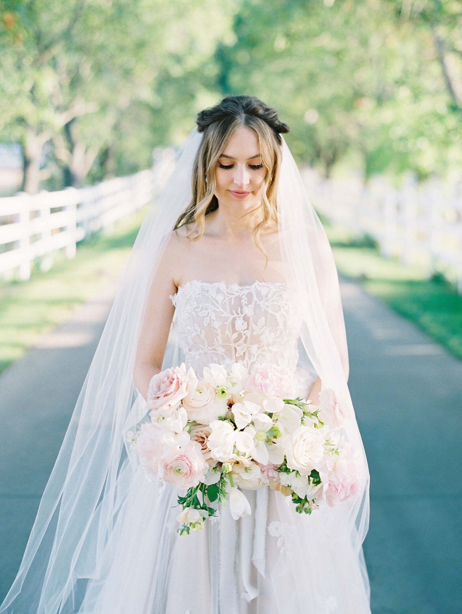 Saddlerock Ranch Wedding - Bride and Groom Portrait - Lisa Leanne Photography