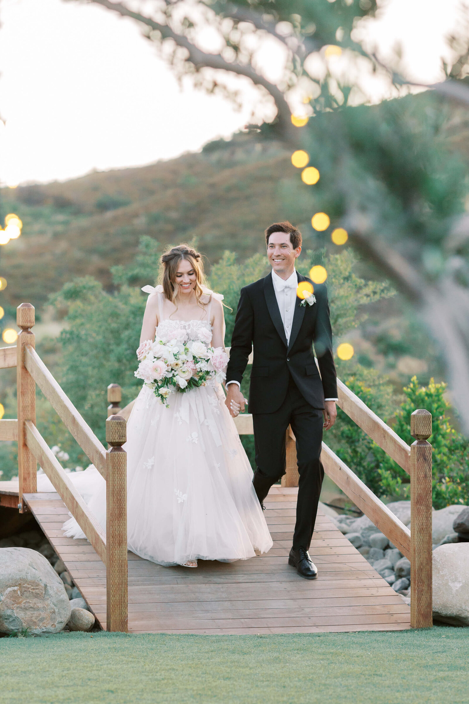 Saddlerock Ranch Wedding - Grand Entrance - Lisa Leanne Photography