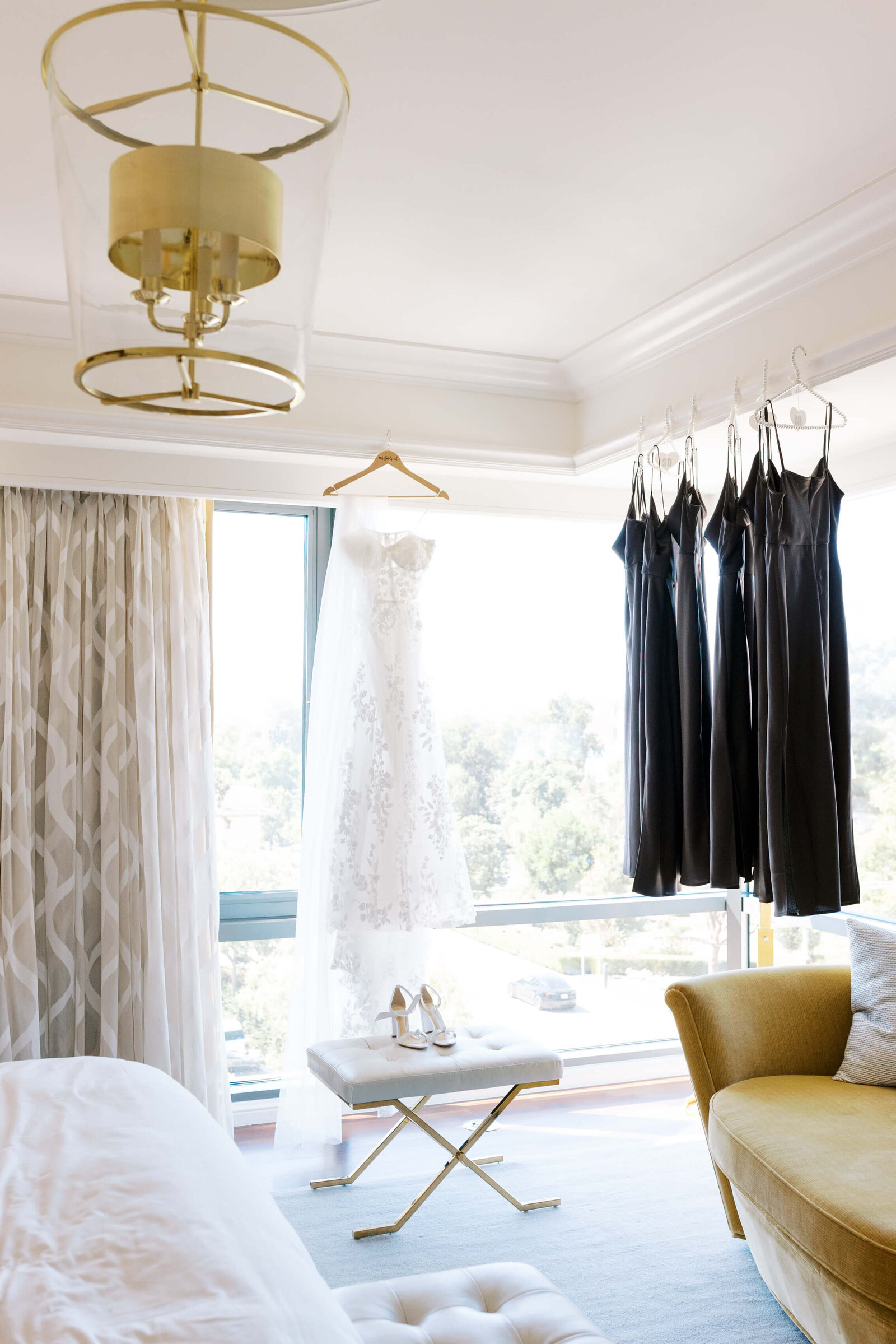 Wedding Dress at 4 Seasons Westlake - Cielo Farms Wedding - Lisa Leanne Photography