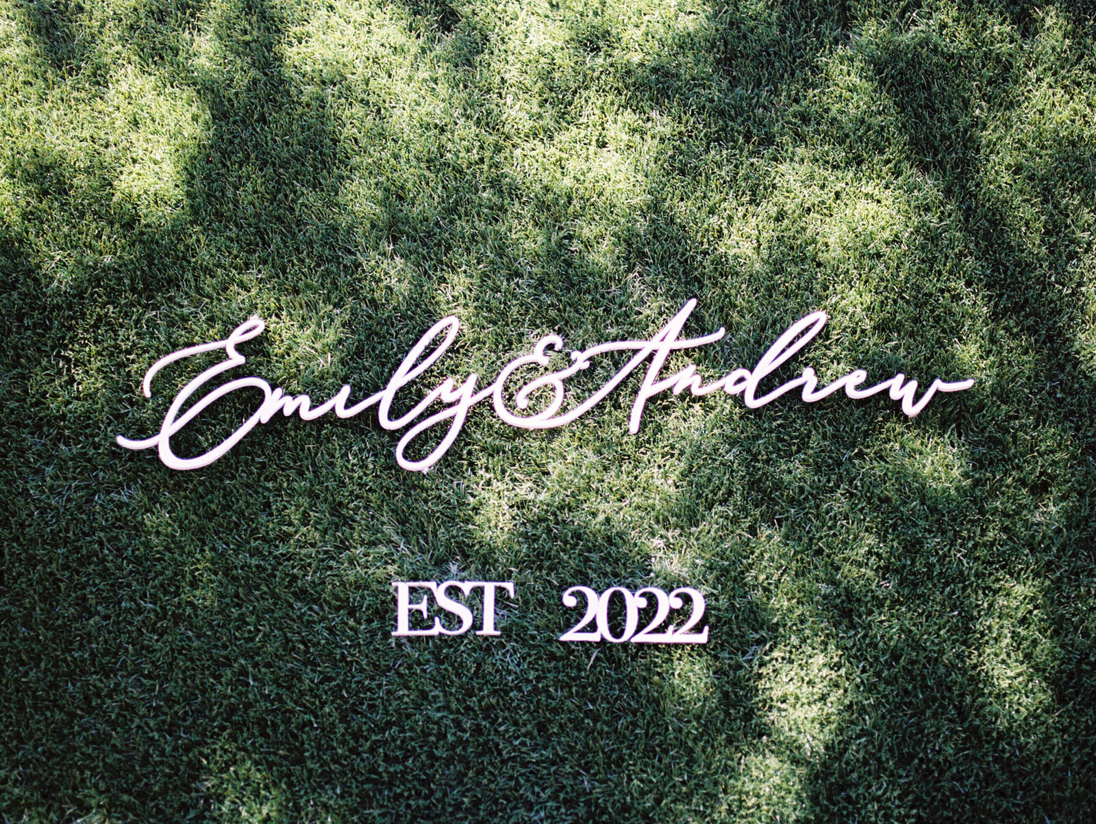 Cielo Farms Wedding Sign - Lisa Leanne Photography