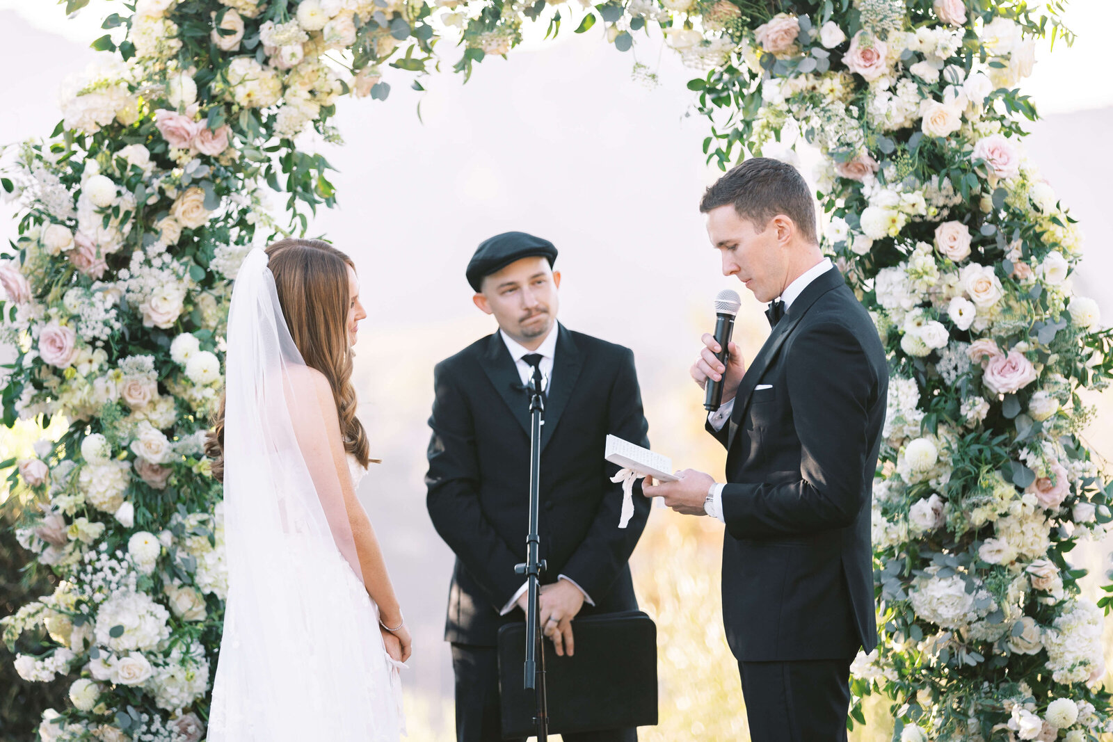 Cielo Farms Wedding Ceremony - Lisa Leanne Photography