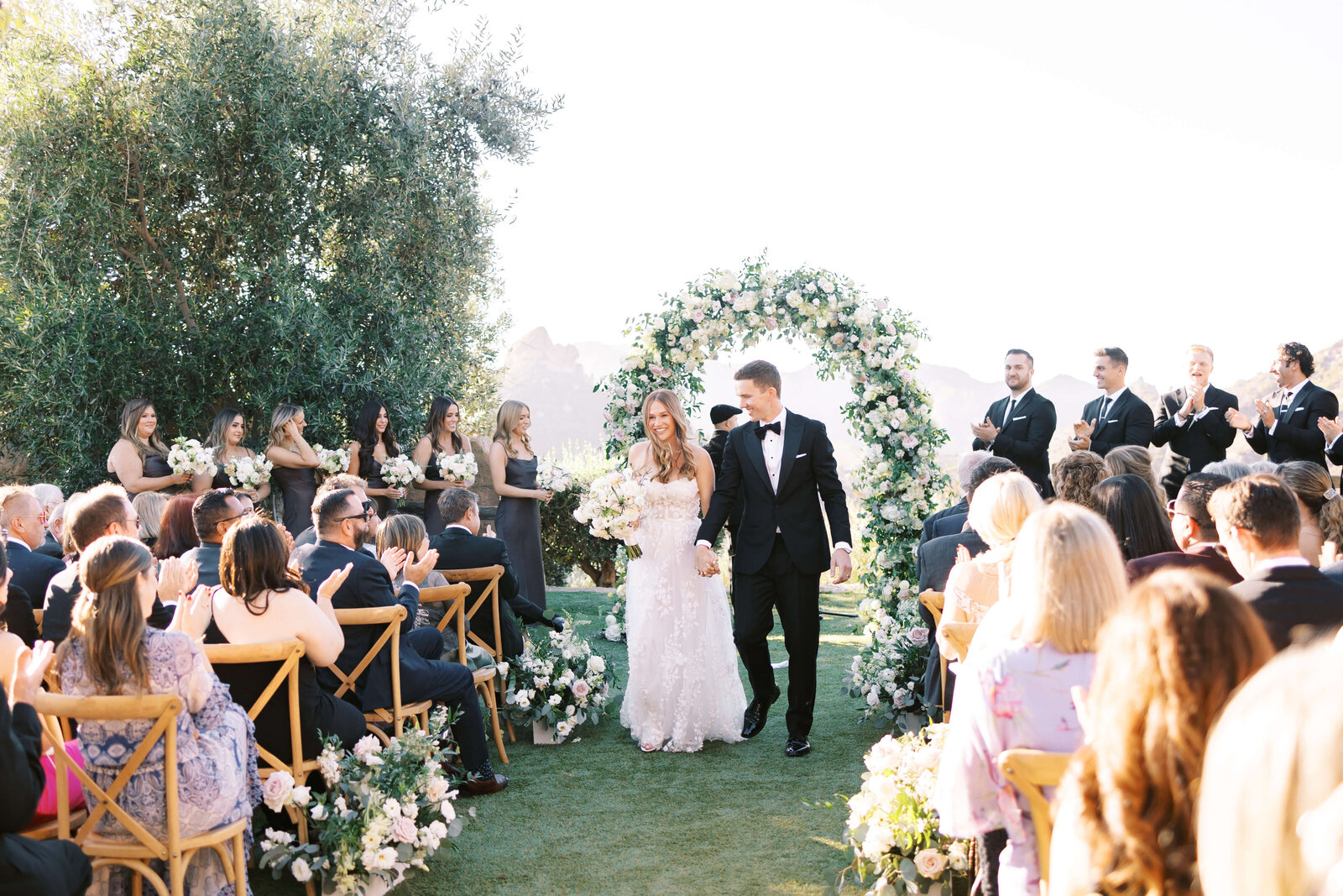 Cielo Farms Wedding Ceremony - Lisa Leanne Photography