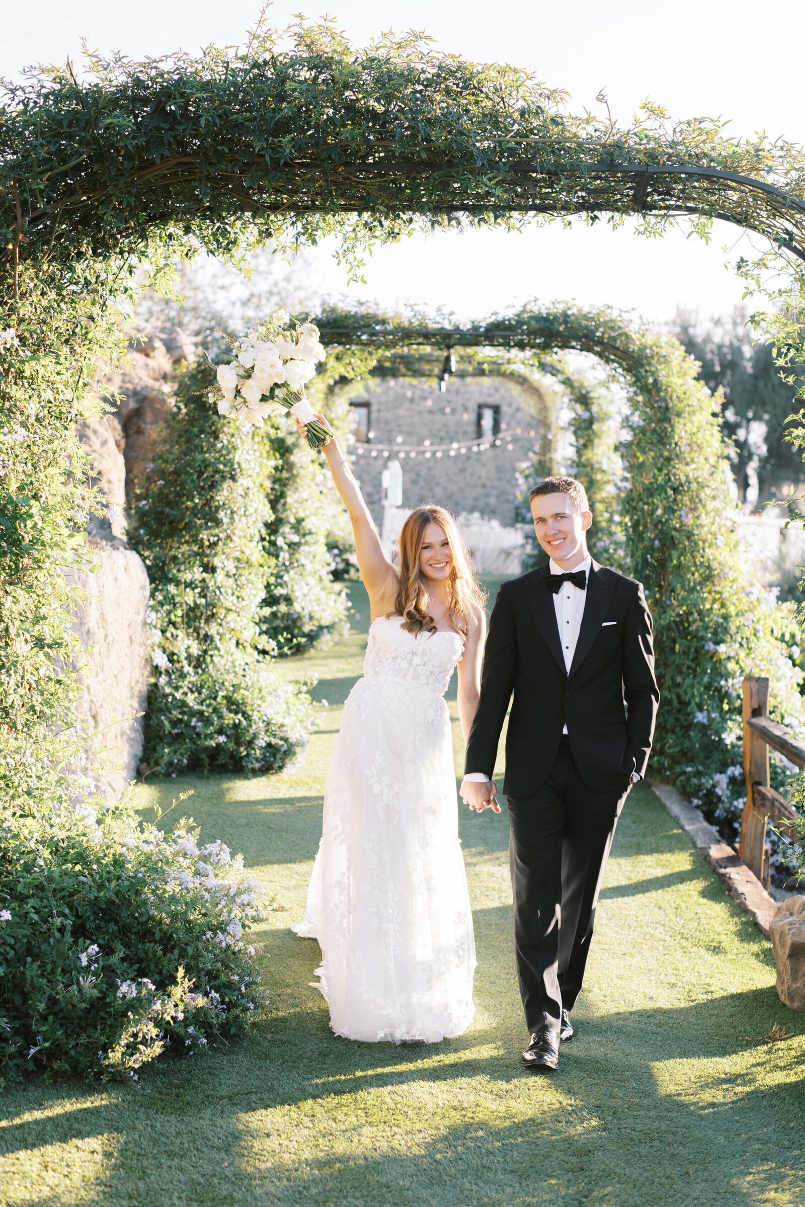 Cielo Farms Wedding Bride and Groom Portrait - Lisa Leanne Photography