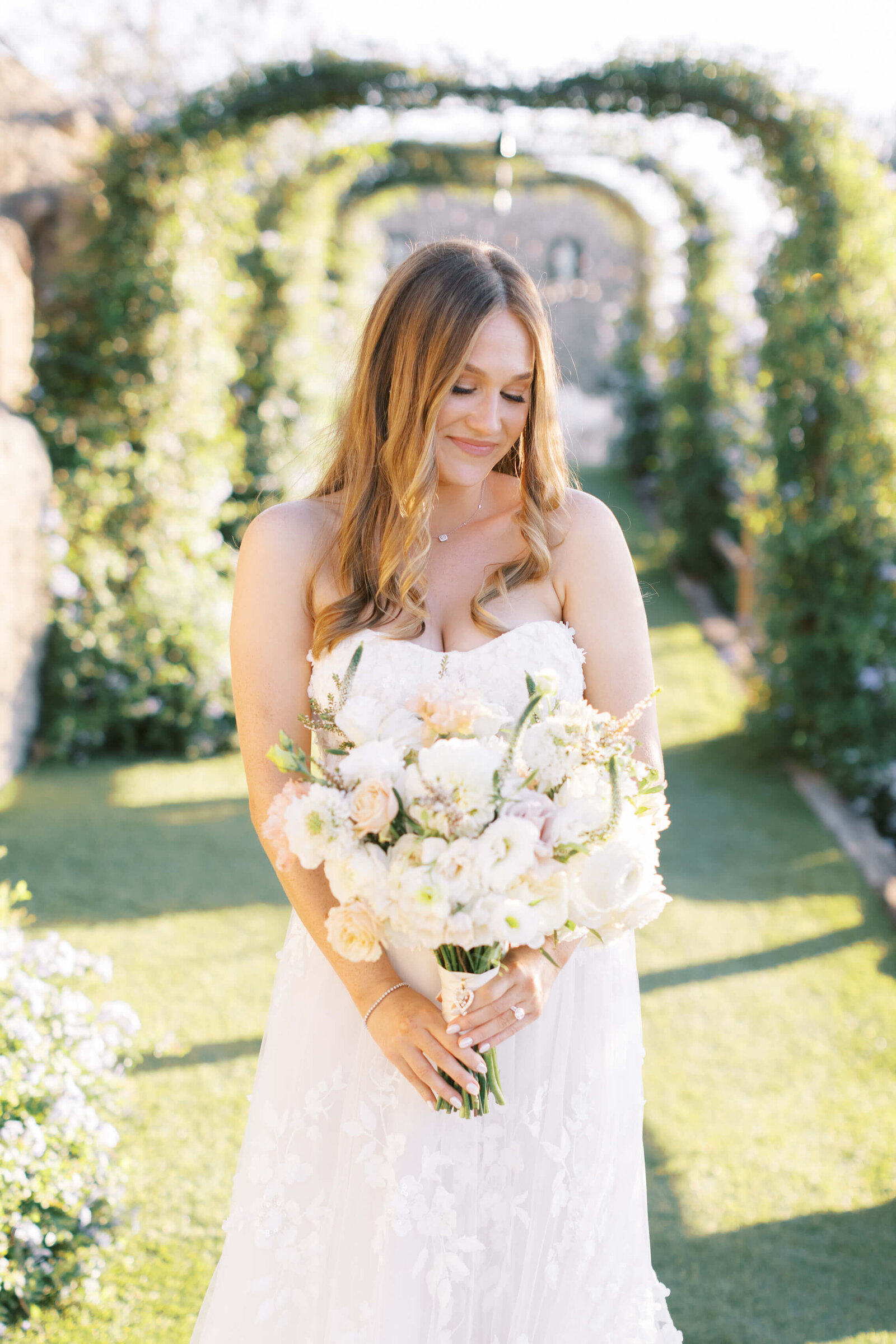 Cielo Farms Wedding Bridal Portrait - Lisa Leanne Photography