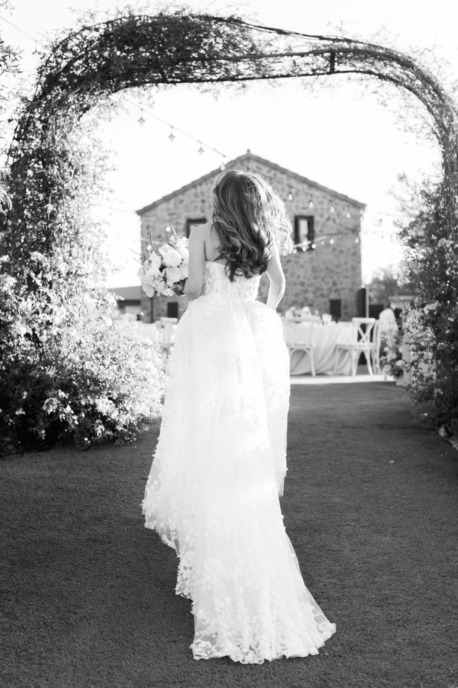 Cielo Farms Wedding Bridal Portrait - Lisa Leanne Photography
