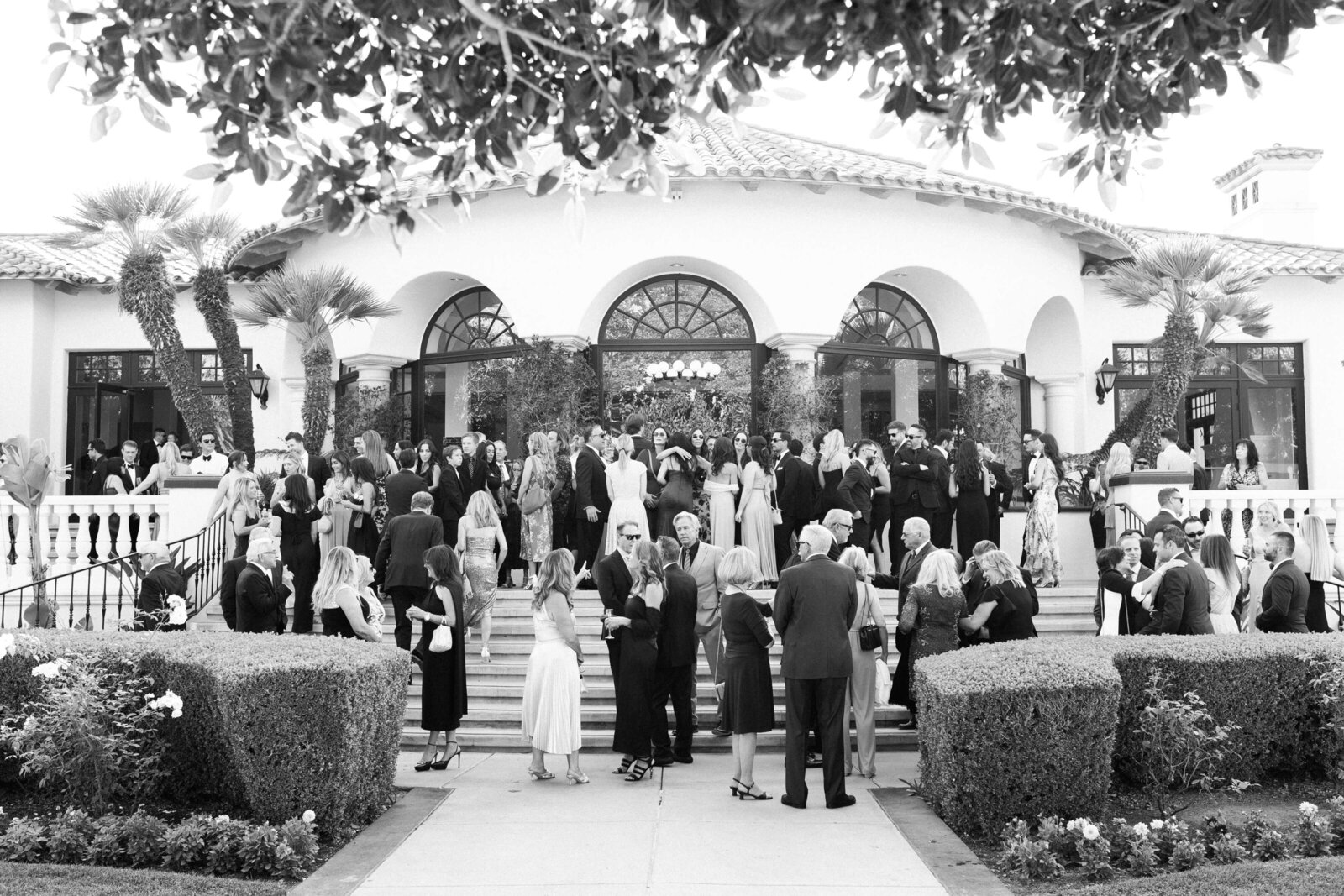 Spanish Hills Country Club Wedding Guest Arrival