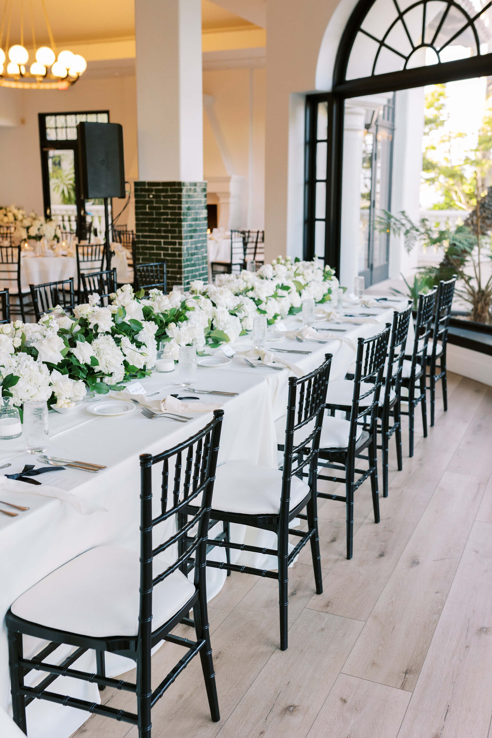Spanish Hills Country Club Wedding Bridal Party Table