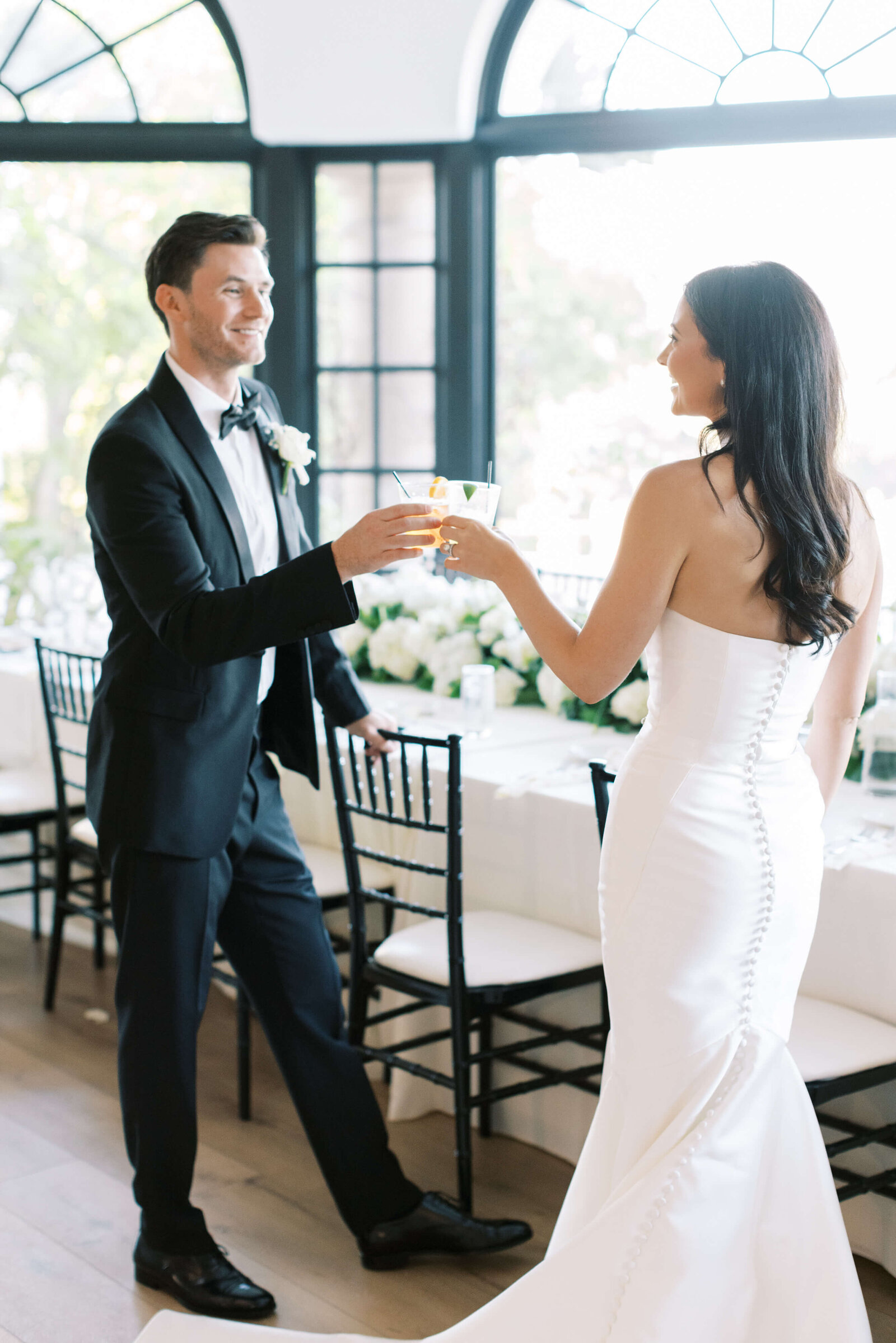 Spanish Hills Bride and Groom Toast