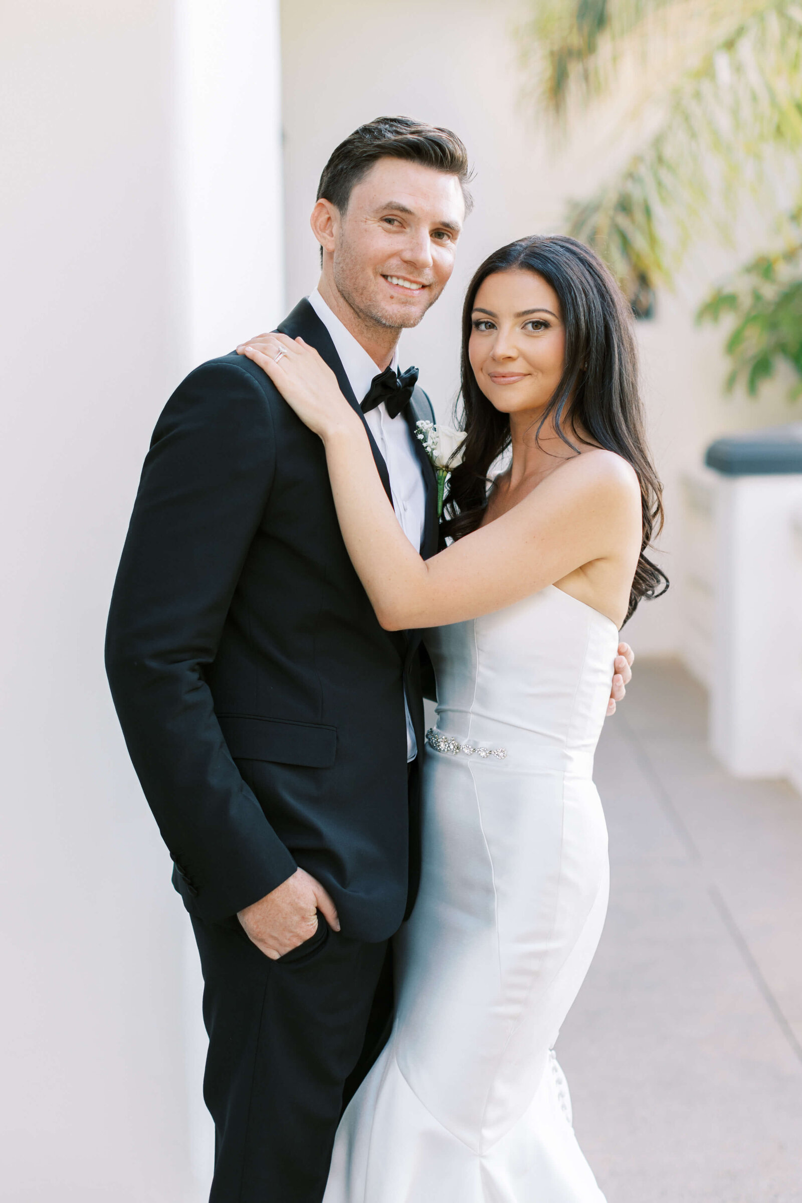 Spanish Hills Bride and Groom Portrait