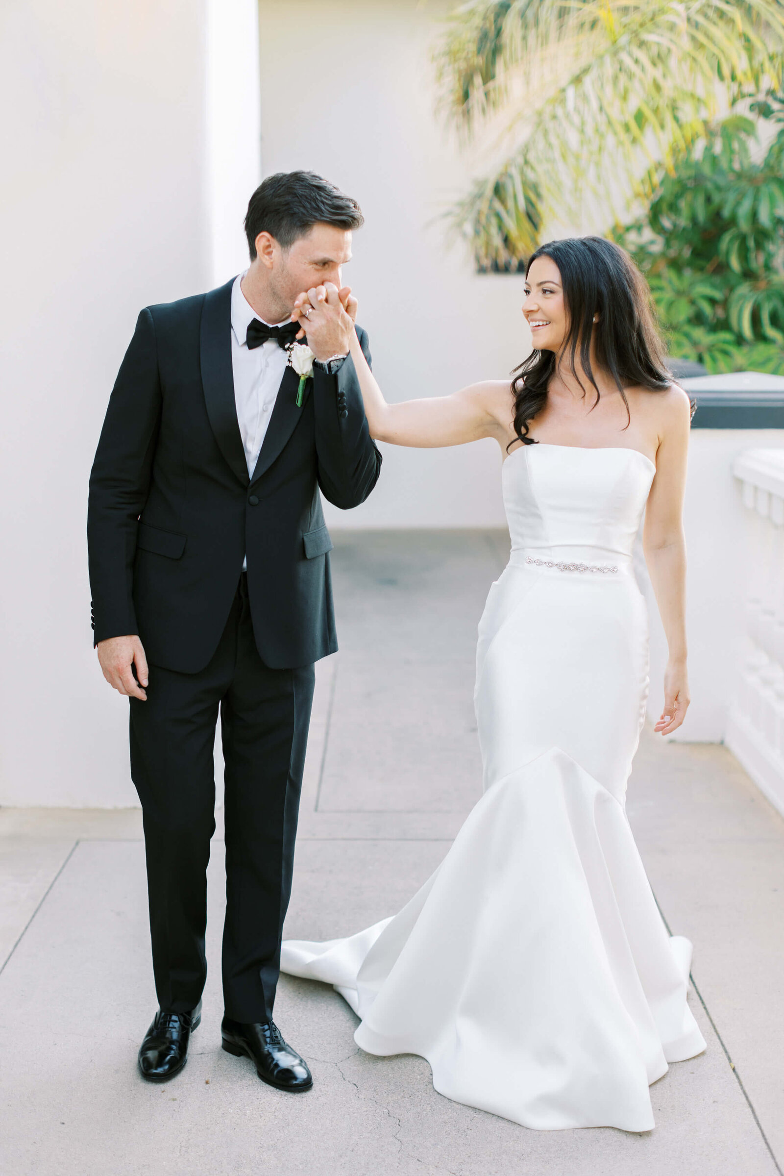 Spanish Hills Bride and Groom Portrait