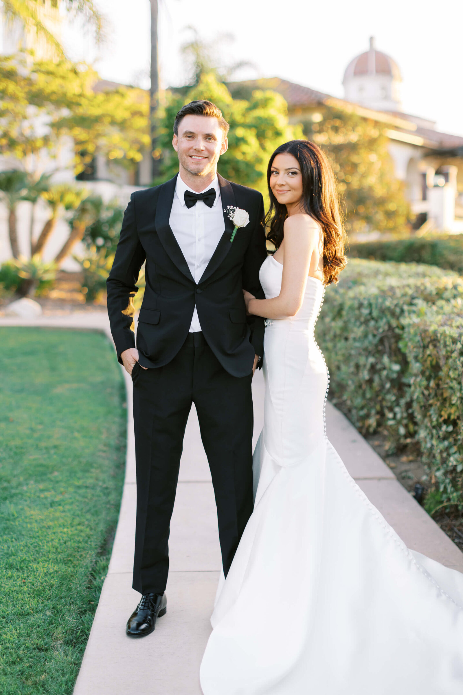 Spanish Hills Bride and Groom Portrait