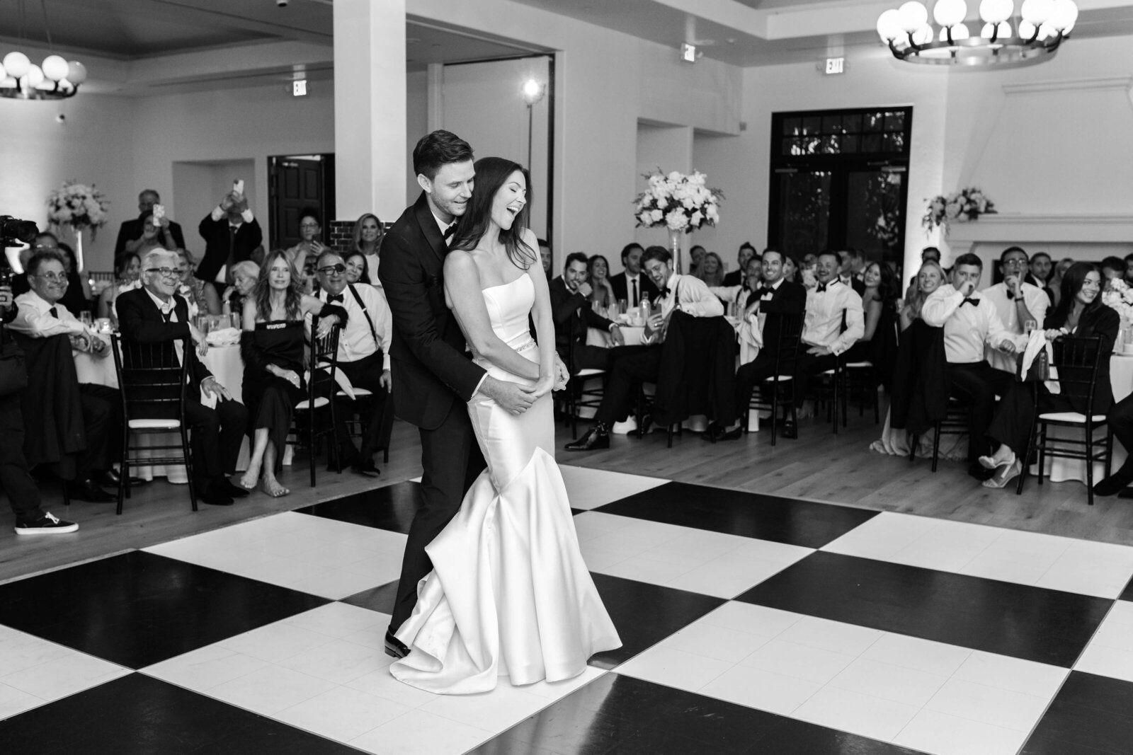 Spanish Hills Wedding Bride and Groom First Dance