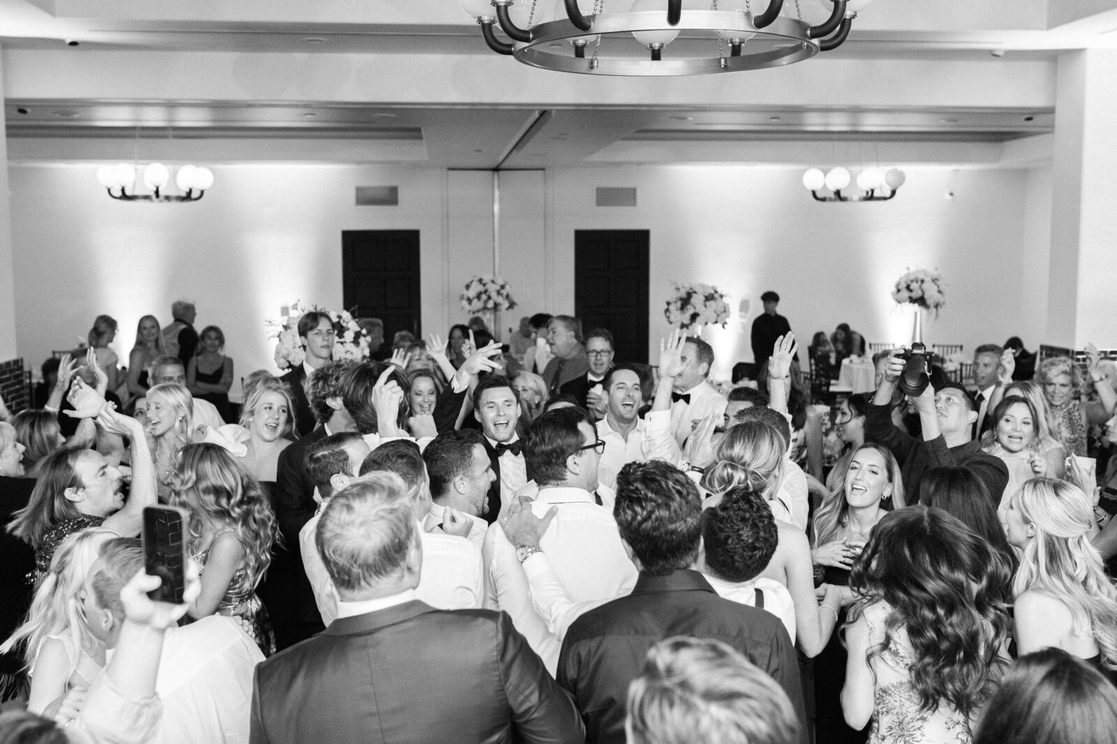 Spanish Hills Wedding Reception Dance Floor