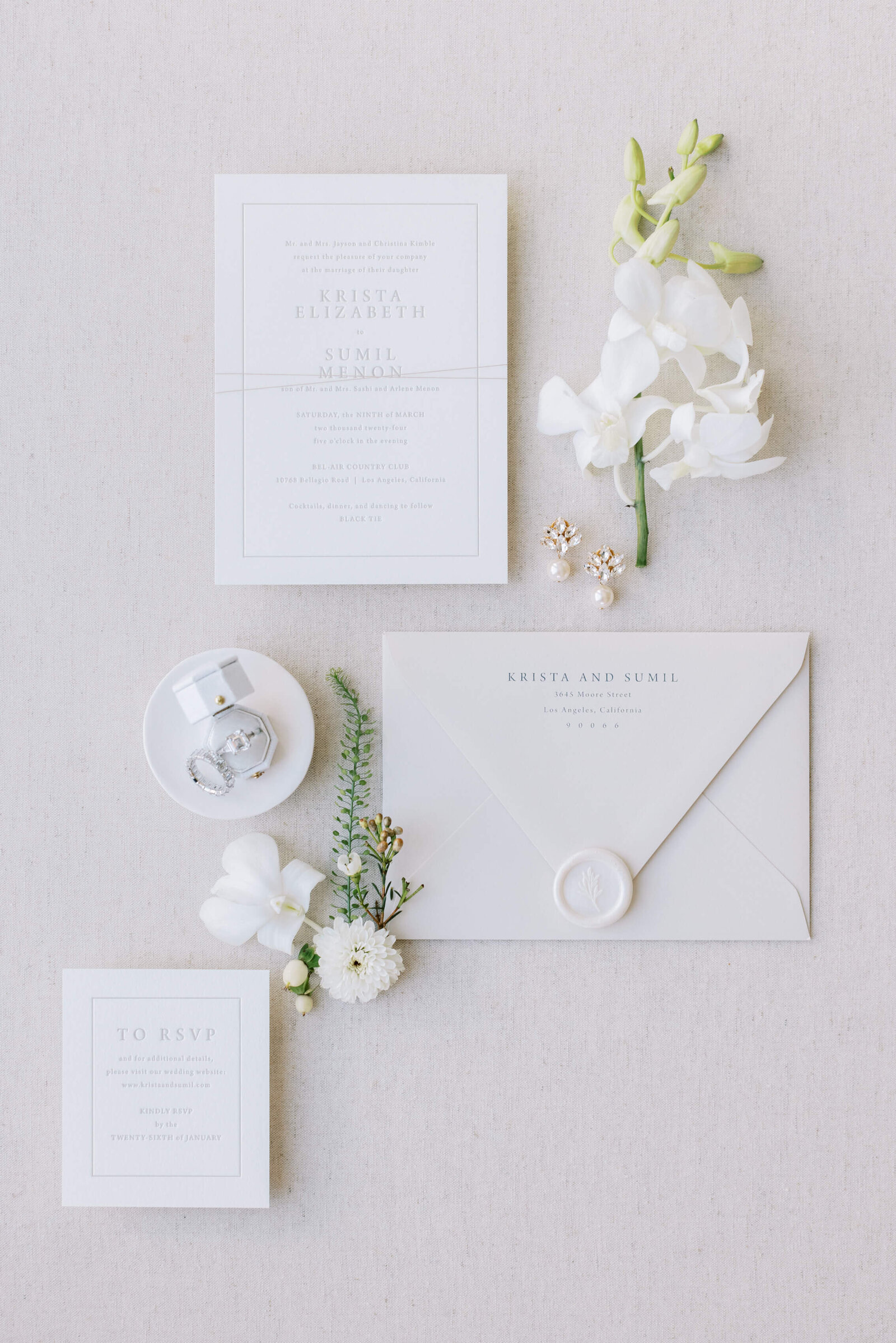 Bel-Air Country Club Invitation Suite