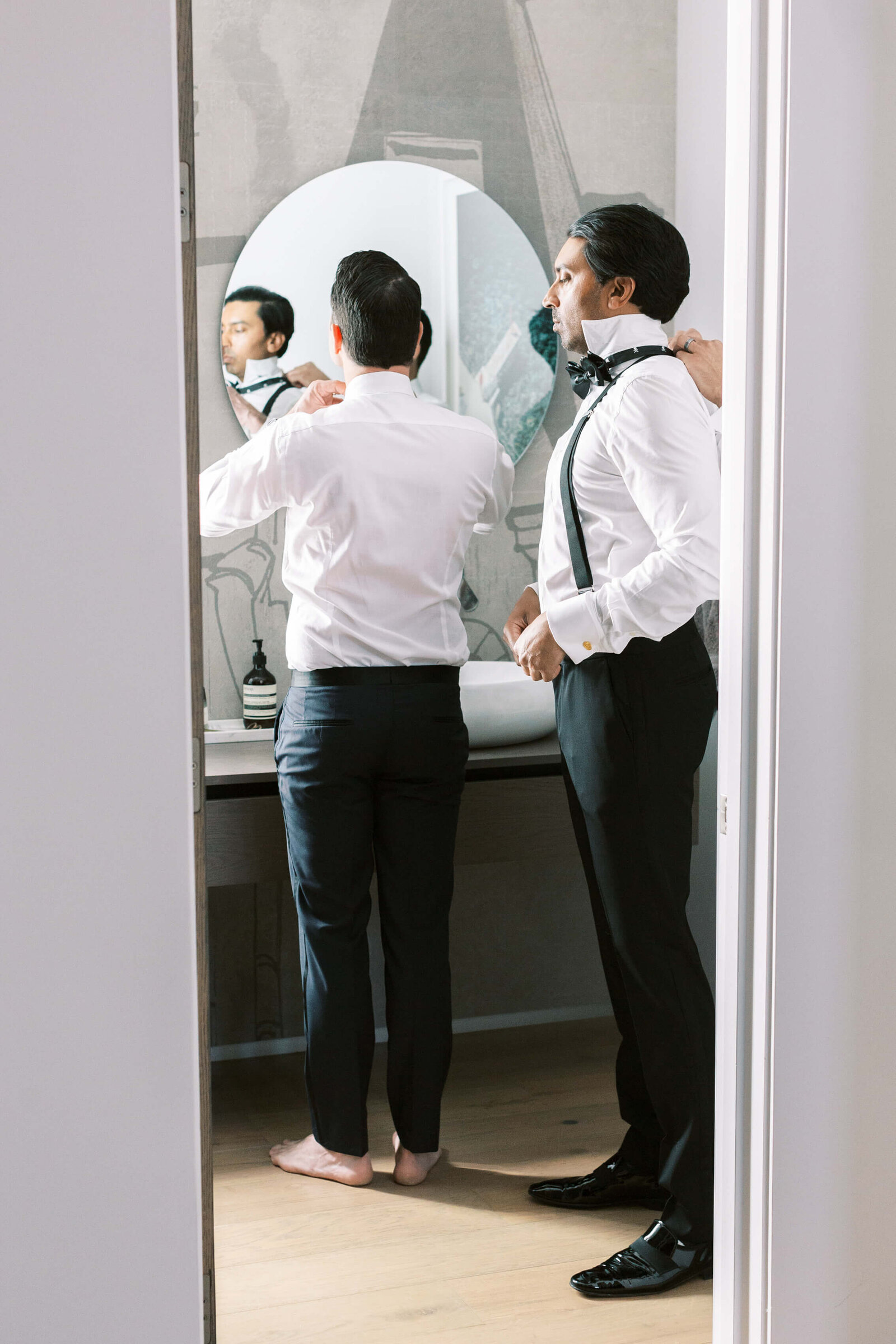 Bel-Air Country Club Wedding Groomsmen