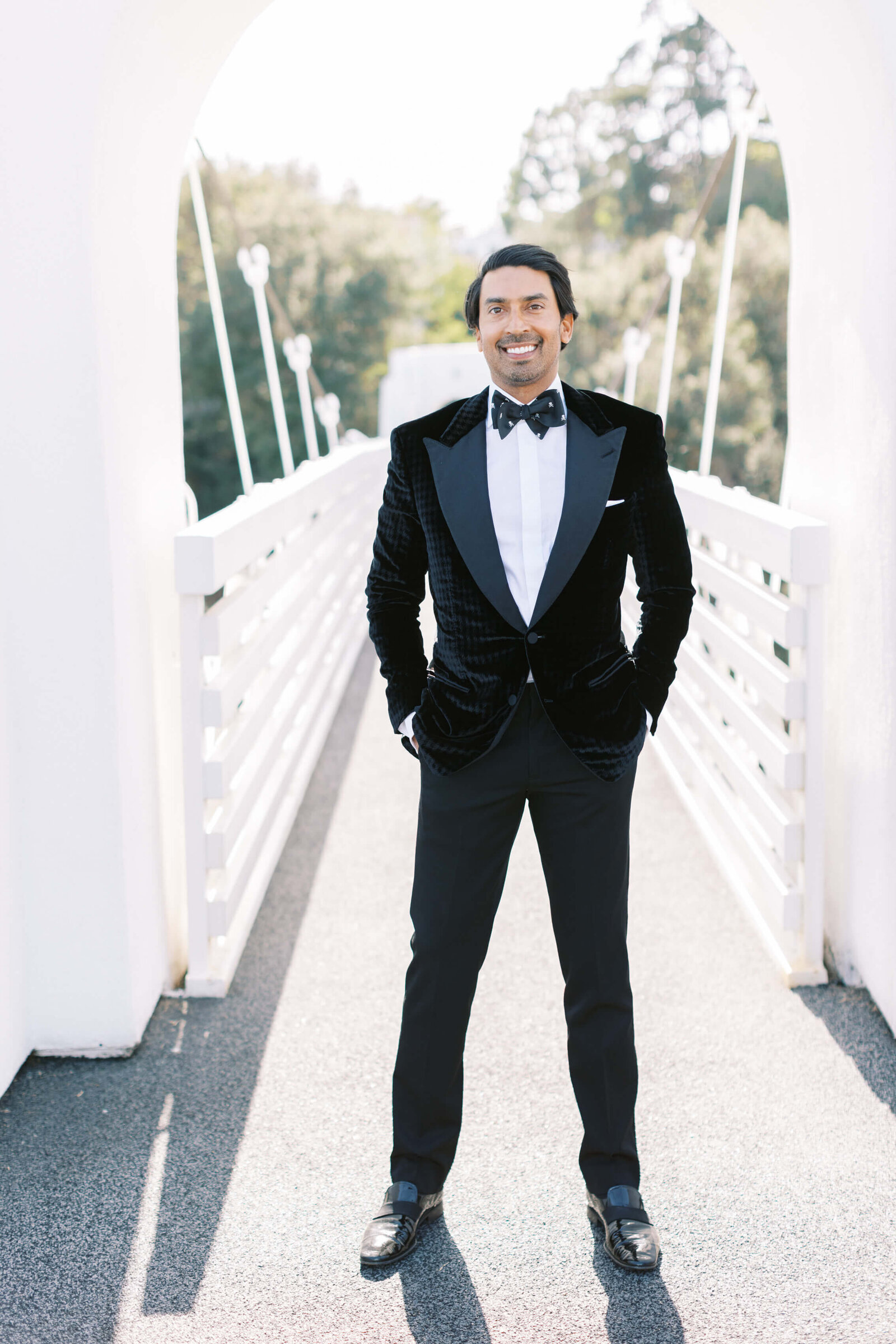 Bel-Air Country Club Wedding Groom