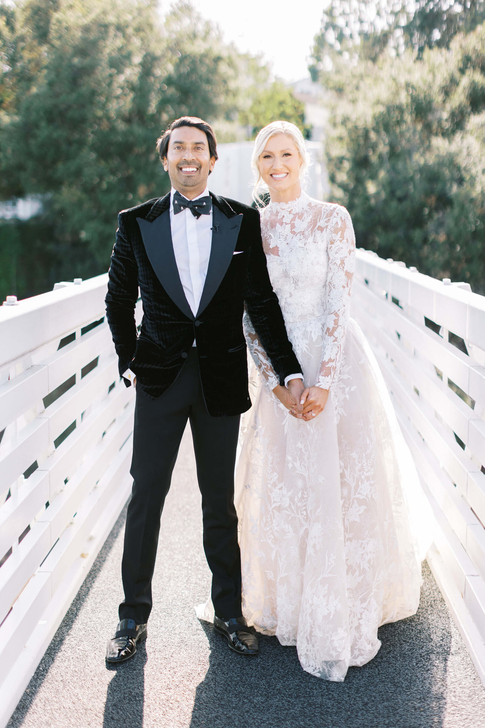 Bel-Air Country Club Bride and Groom Portrait