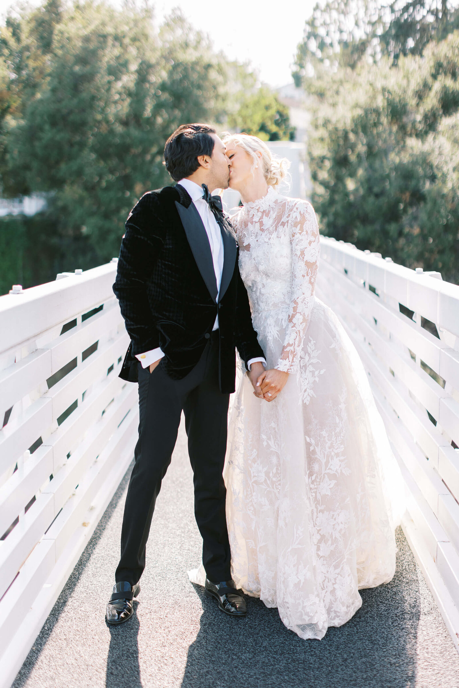 Bel-Air Country Club Bride and Groom Portrait