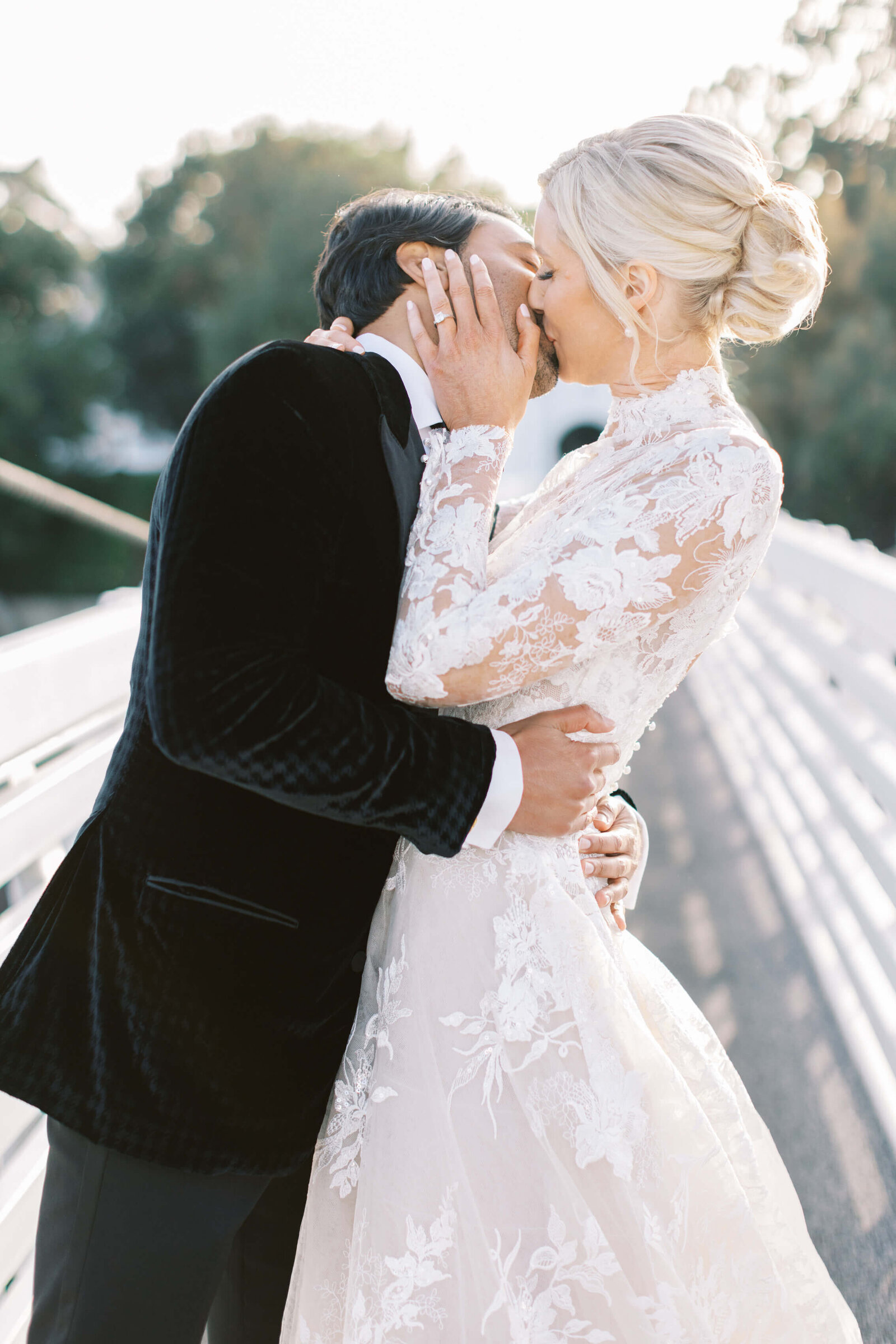 Bel-Air Country Club Bride and Groom Portrait
