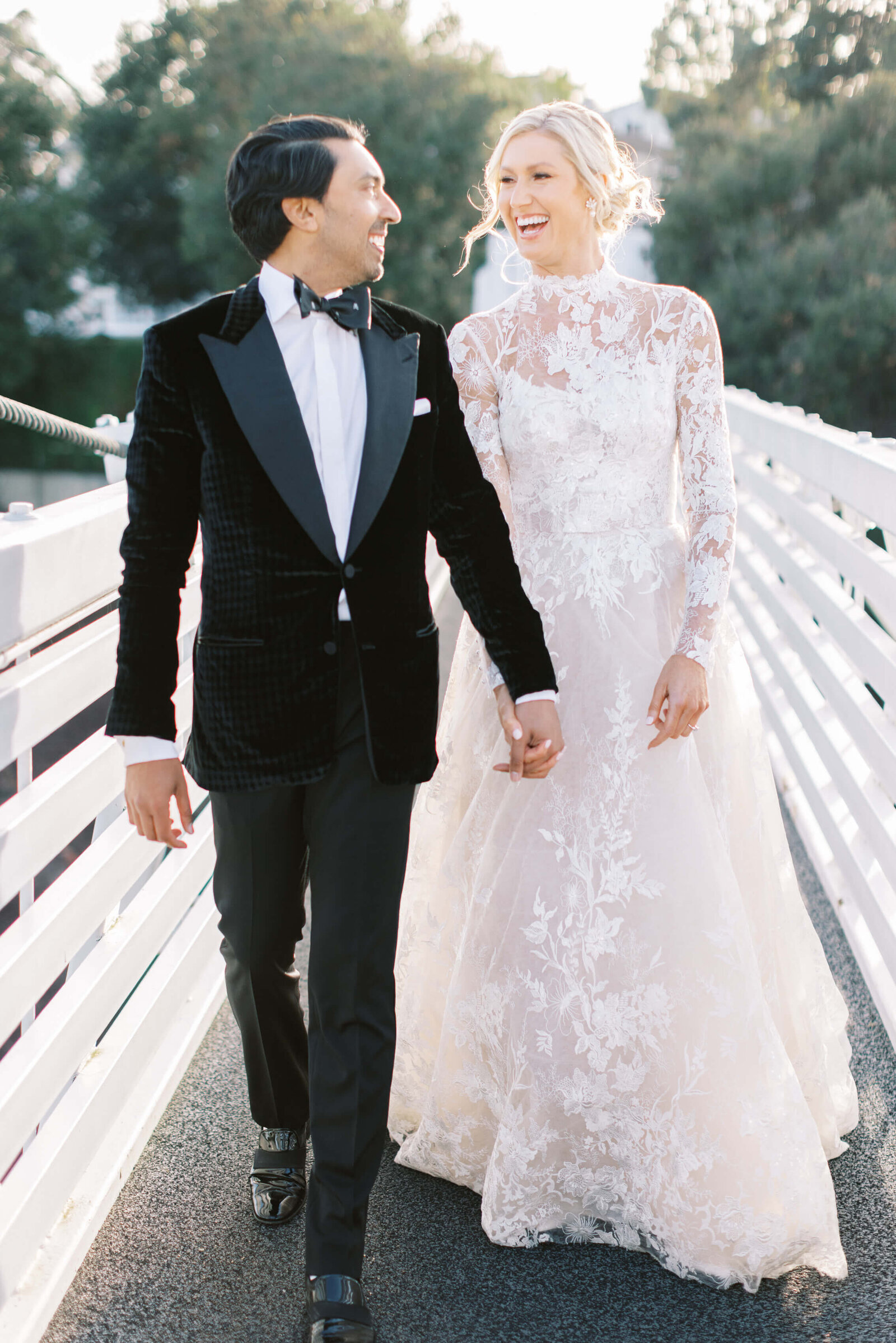 Bel-Air Country Club Bride and Groom Portrait