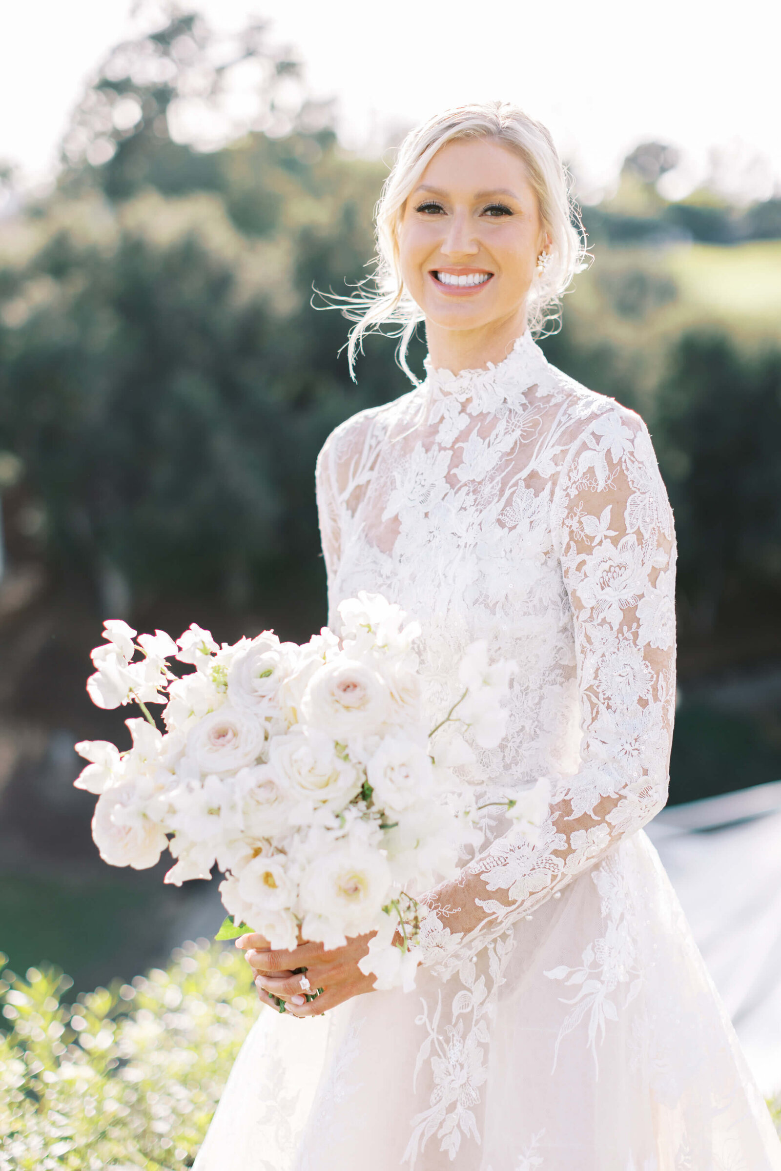 Bel-Air Country Club Wedding Bridal Portrait