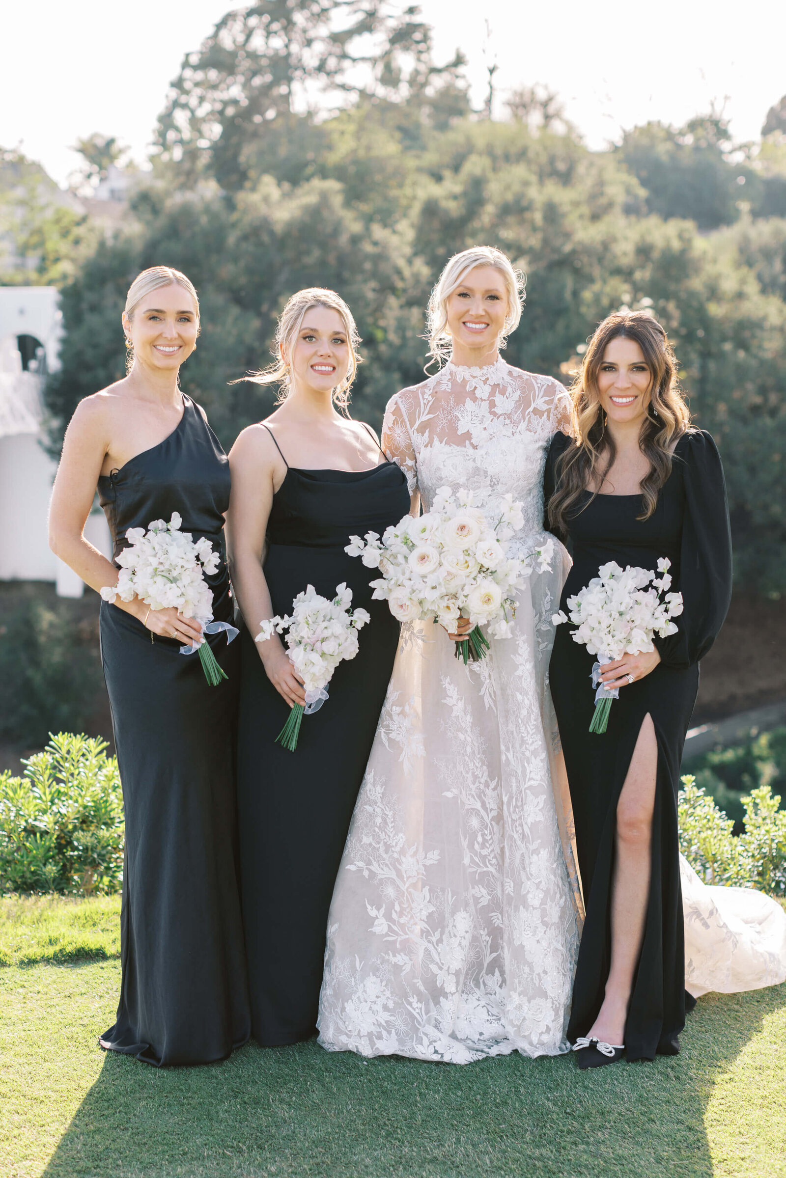 Bel-Air Country Club Wedding Bridesmaids