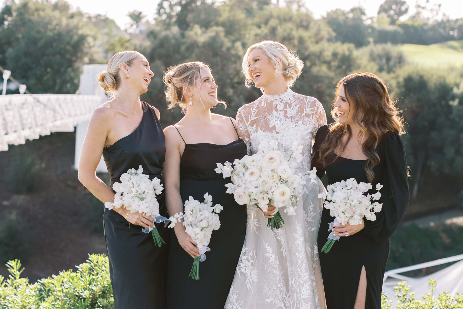 Bel-Air Country Club Wedding Bridesmaids
