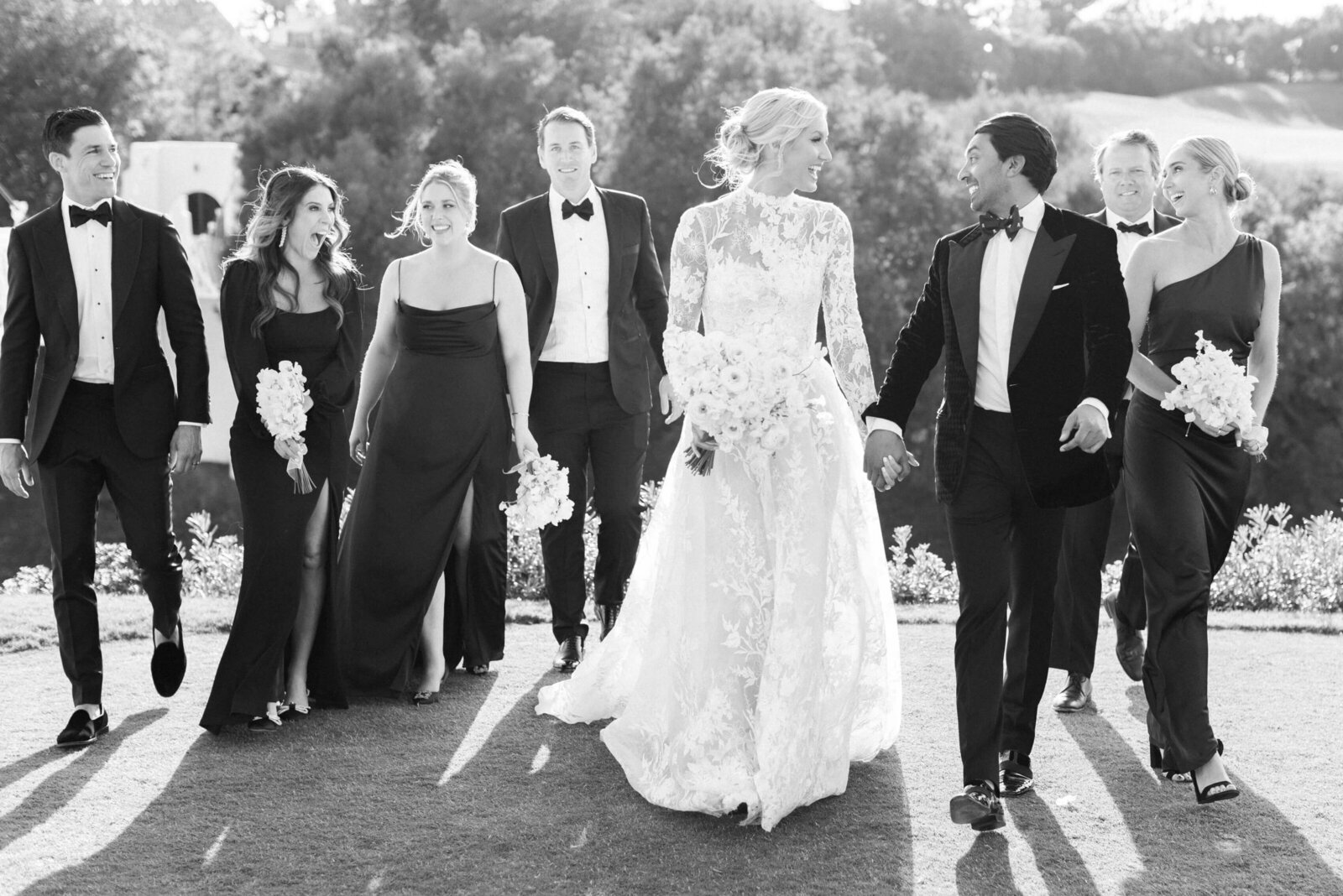 Bel-Air Country Club Wedding Bridal Party