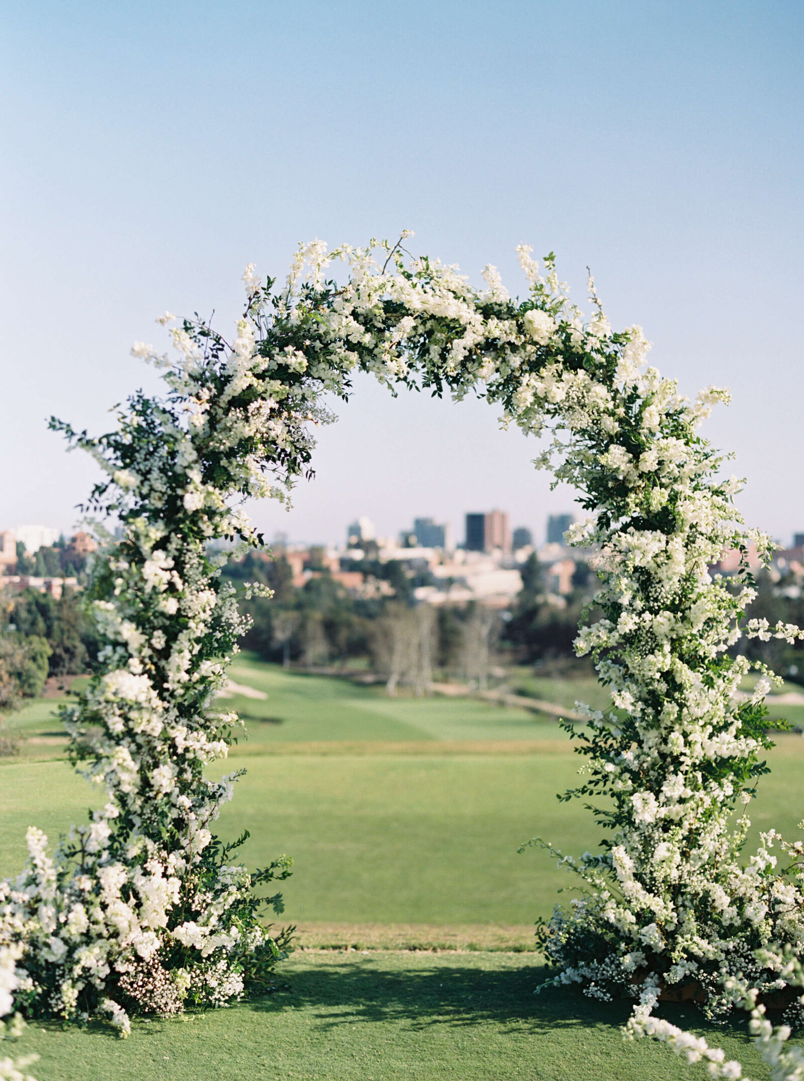 Bel-Air Country Club Wedding Ceremony Arch