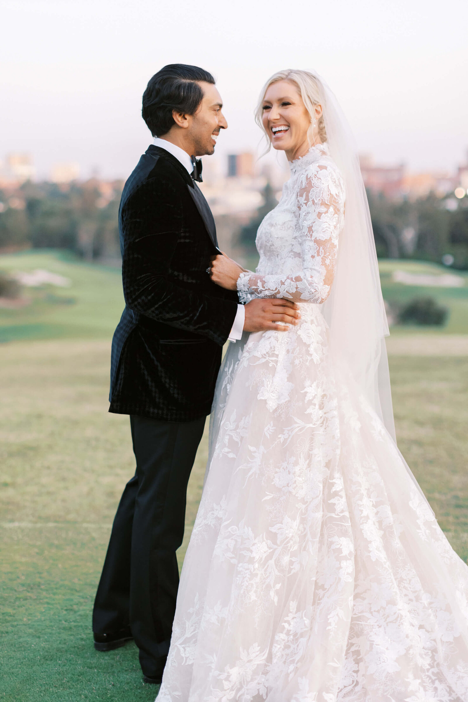 Bel-Air Bride and Groom Portrait